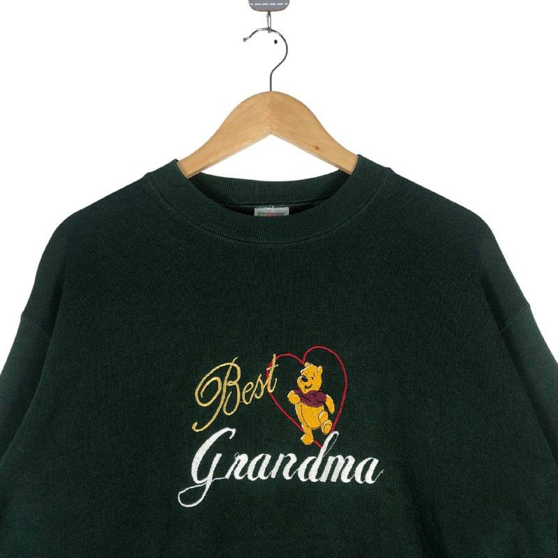 Disney Vintage Disney Winnie The Pooh Best Grandma Sweatshirt Size US M / EU 48-50 / 2 - 2 Thumbnail