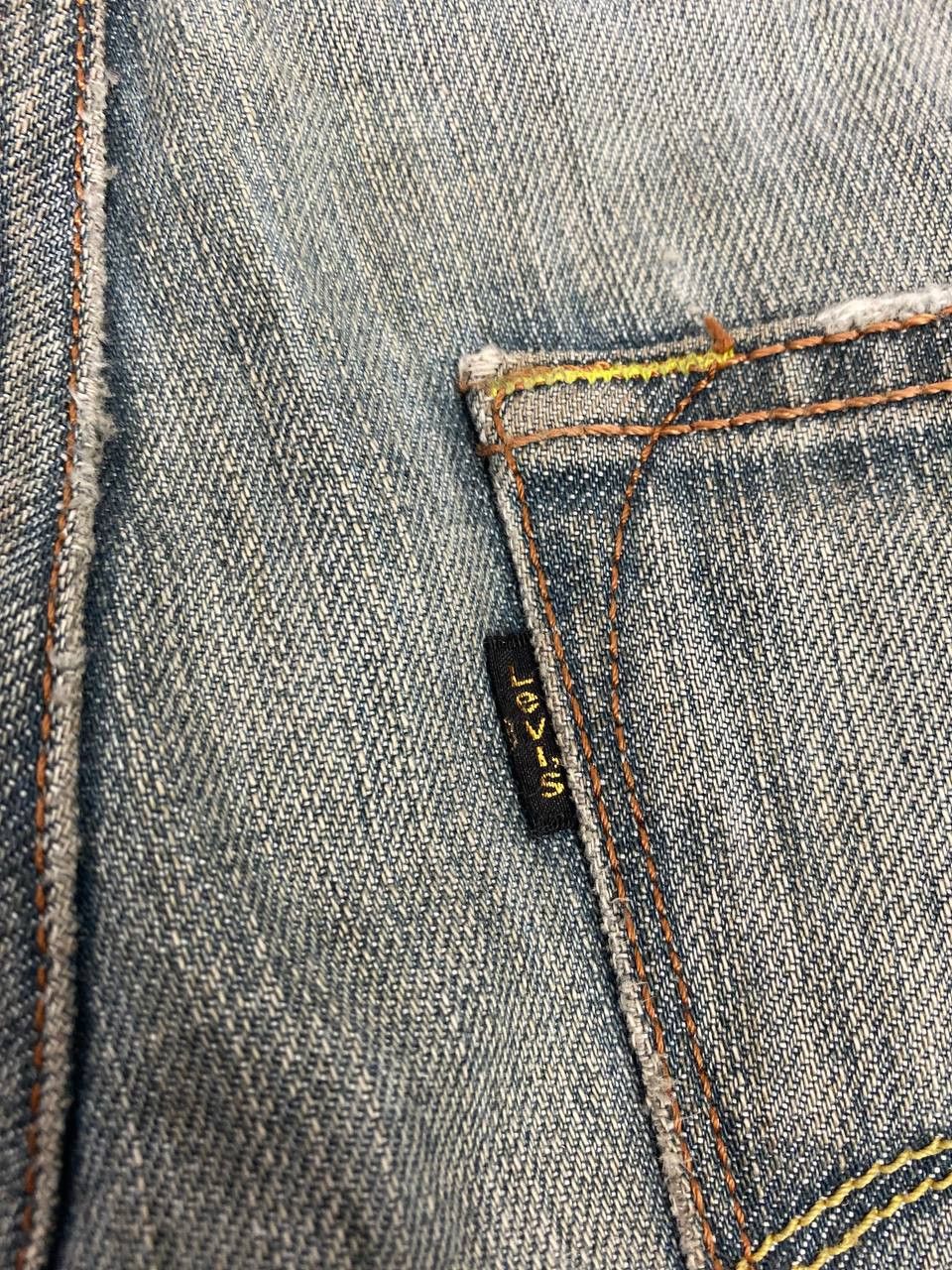 Levi's vintage levis black star distressed denim nice design Size US 32 / EU 48 - 6 Thumbnail