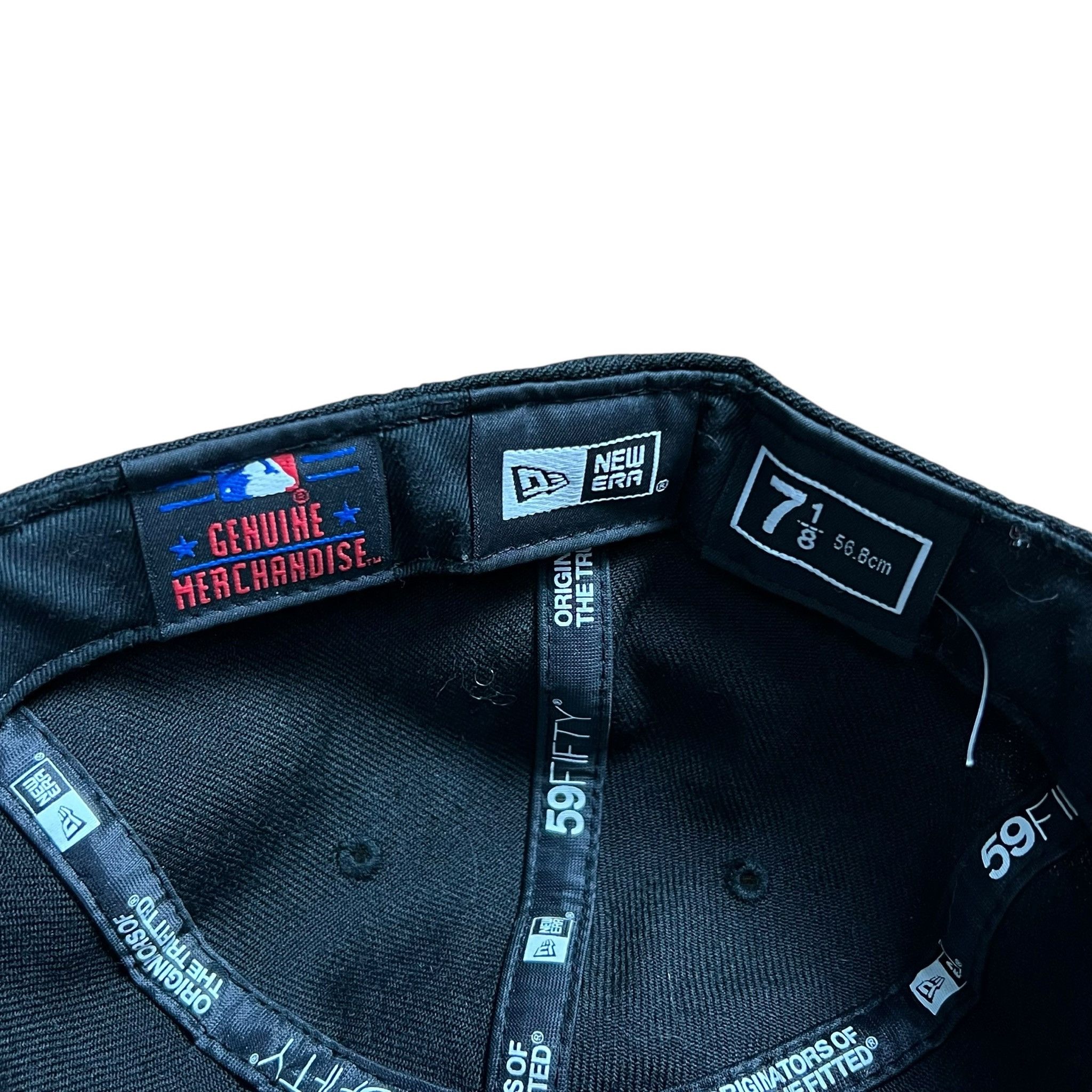 New Era New York Yankees New Era Fitted Baseball Cap - 7 1/8 Size ONE SIZE - 6 Thumbnail
