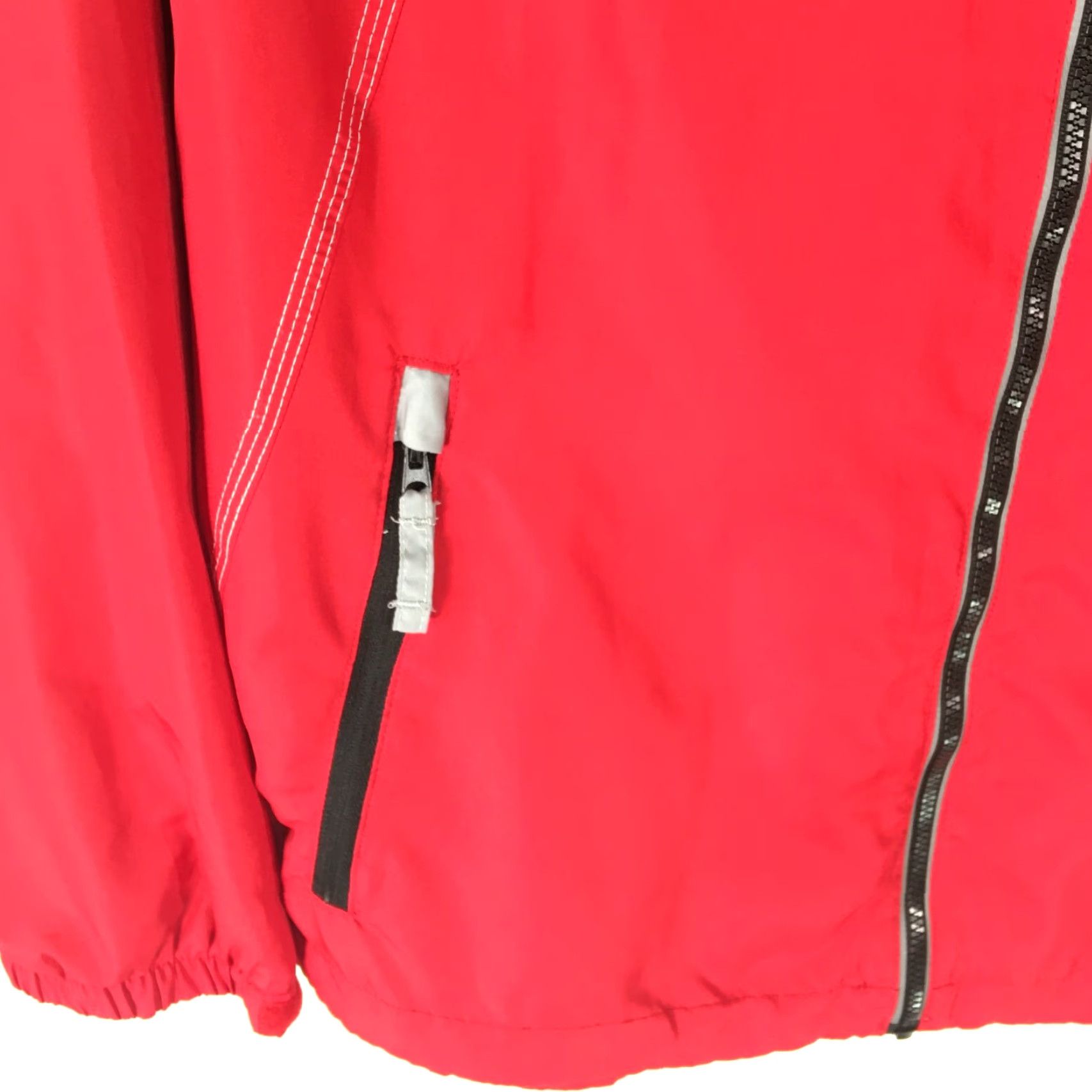 Vintage VINTAGE North End Ezem System Womens Windbreaker Jacket Red M Long Sleeve Full Zip Size M / US 6-8 / IT 42-44 - 5 Thumbnail