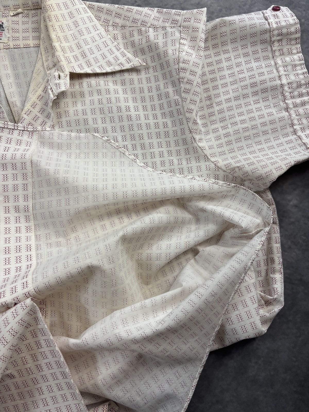 Vintage 1960s Vintage Shortsleeve Shirt Pattern Perma Press Summer Size US M / EU 48-50 / 2 - 3 Thumbnail