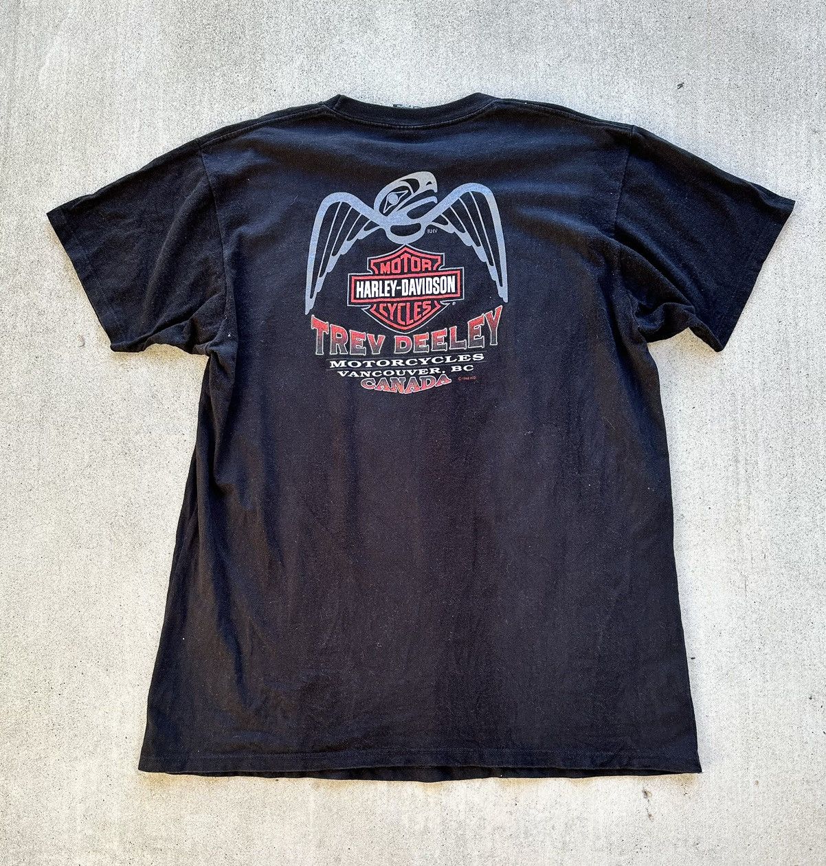 Harley Davidson × Vintage Vintage Harley Davidson Tee Shirt 98 Polar Bear Made In USA Size US XXL / EU 58 / 5 - 2 Thumbnail