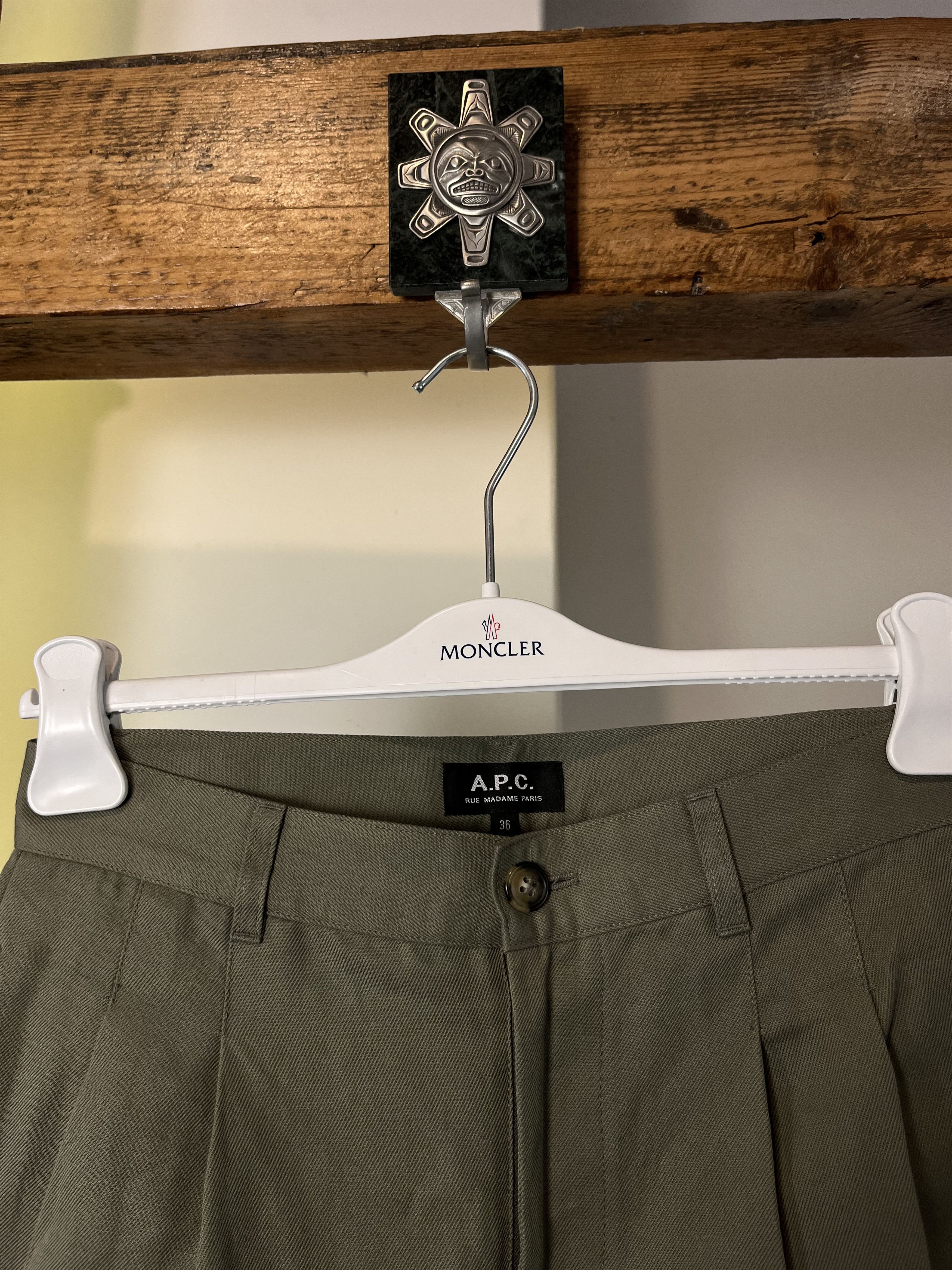 A.P.C. APC Cotton Lin Classic Pants Size 29" - 3 Thumbnail