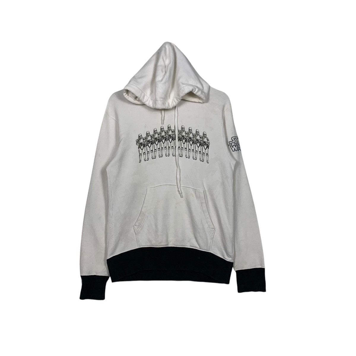 Star Wars STAR WARS Graphics Pullover Hoodies Sweatshirt #1657-C74 Size US S / EU 44-46 / 1 - 1 Thumbnail