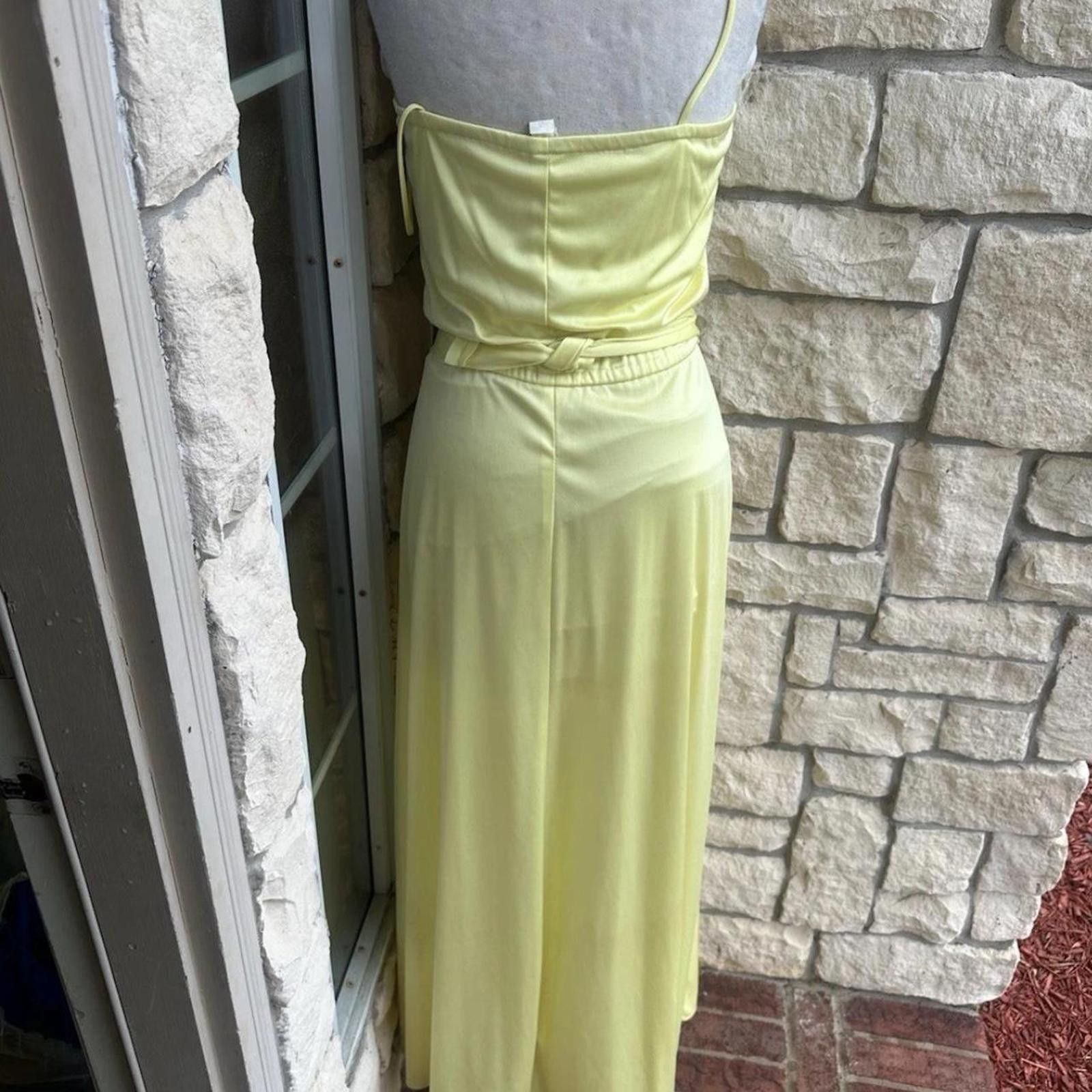 Other tie waist and pockets dress vintage dress duster set small Size S / US 4 / IT 40 - 2 Thumbnail