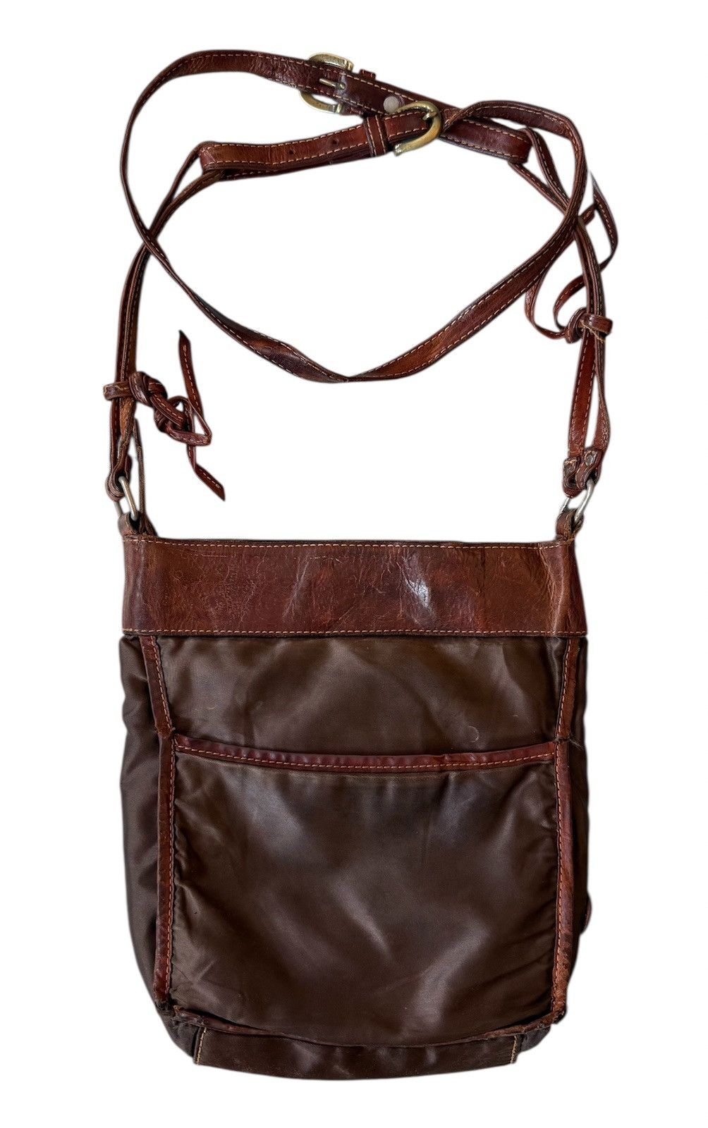 Dakota Grizzly DAkota Crossbody Leather and Nylon Size ONE SIZE - 1 Thumbnail