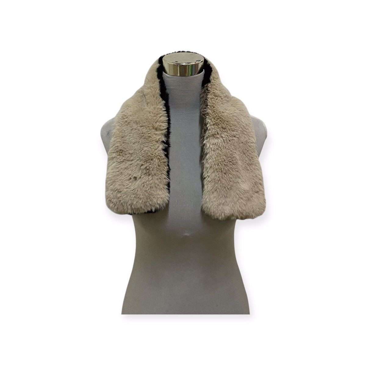 Japanese Brand Luminoso Commeca Fur Scarf Muffler Size ONE SIZE - 1 Thumbnail
