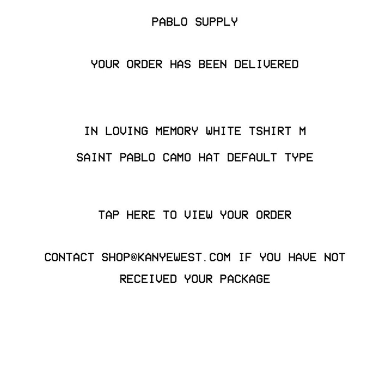 Yeezy Yeezy In Loving Memory T Shirt Size US M / EU 48-50 / 2 - 5 Thumbnail