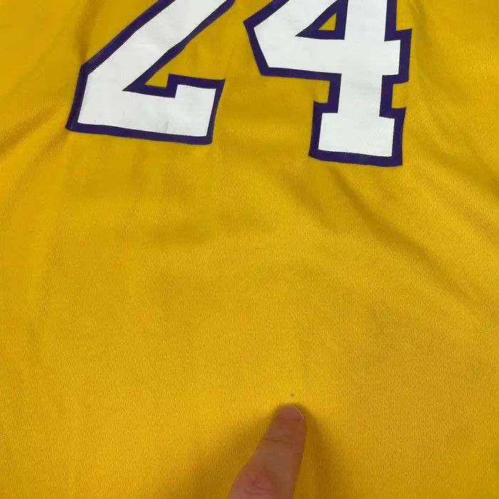 Adidas Adidas Los Angeles Lakers Kobe Bryant #24 NBA Shirt Jersey Size US XXL / EU 58 / 5 - 8 Thumbnail