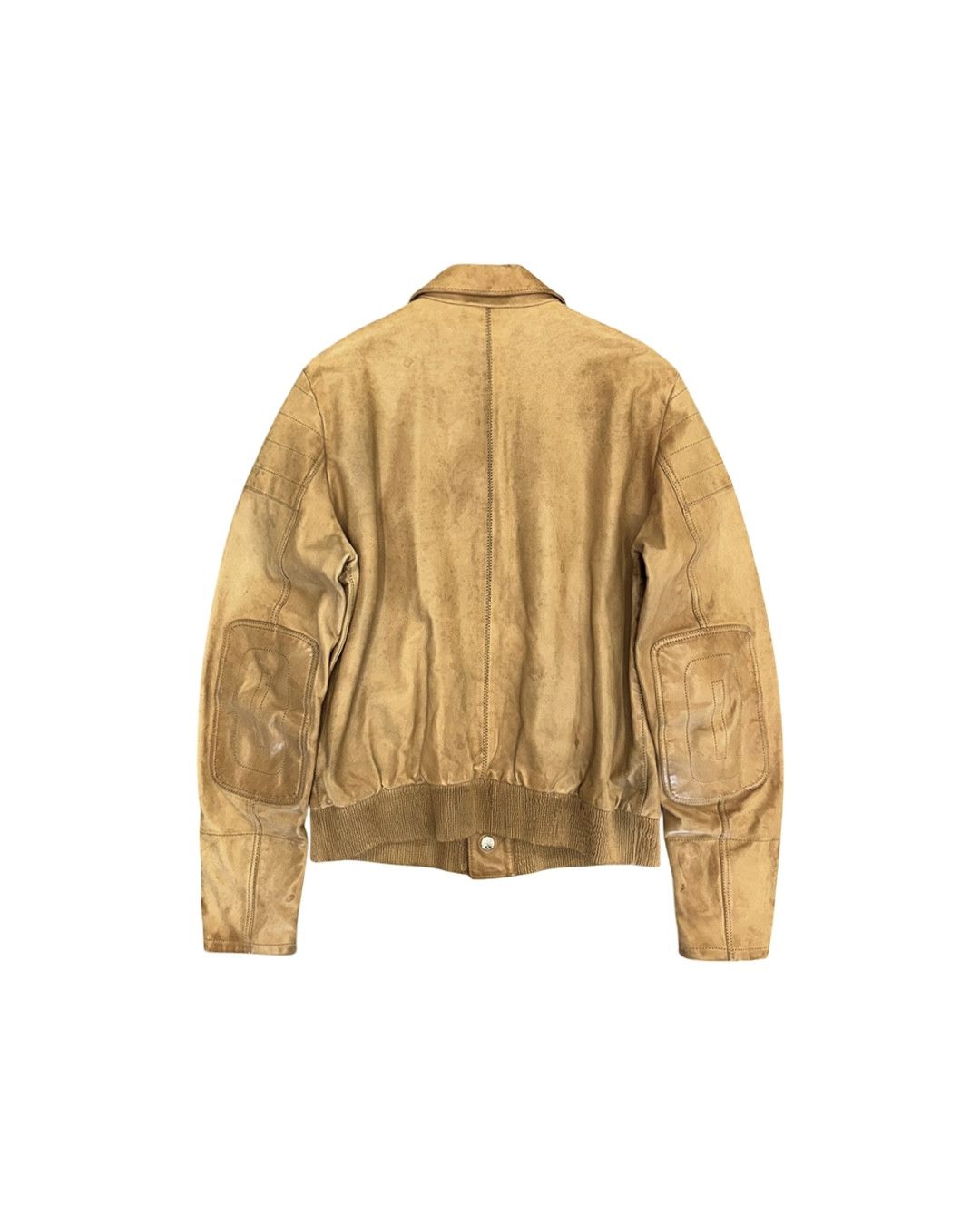 Gucci Gucci by Tom Ford Elbow Patch Detail Leather Blouson Size US M / EU 48-50 / 2 - 5 Thumbnail