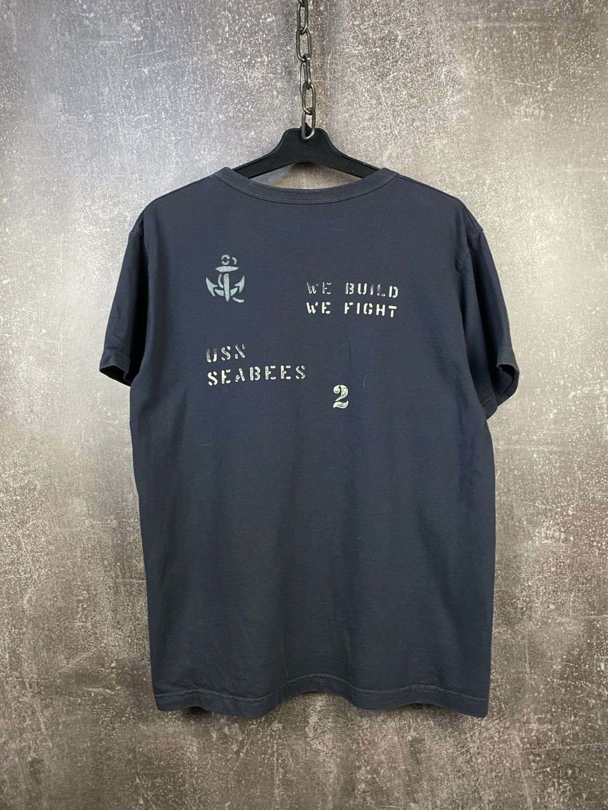 Buzz Rickson's Vintage Buzz Rickson's t shirt Seabee Size US M / EU 48-50 / 2 - 2 Thumbnail