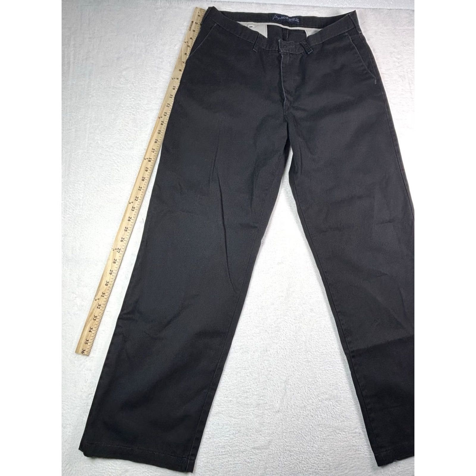Wrangler Wrangler George Strait Cowboy Cut Collection Pants Black 35x32 Regular Men's Denim Front Pocket Zipper Button Collection Cowboy Theme Mens Size US 35 - 4 Thumbnail