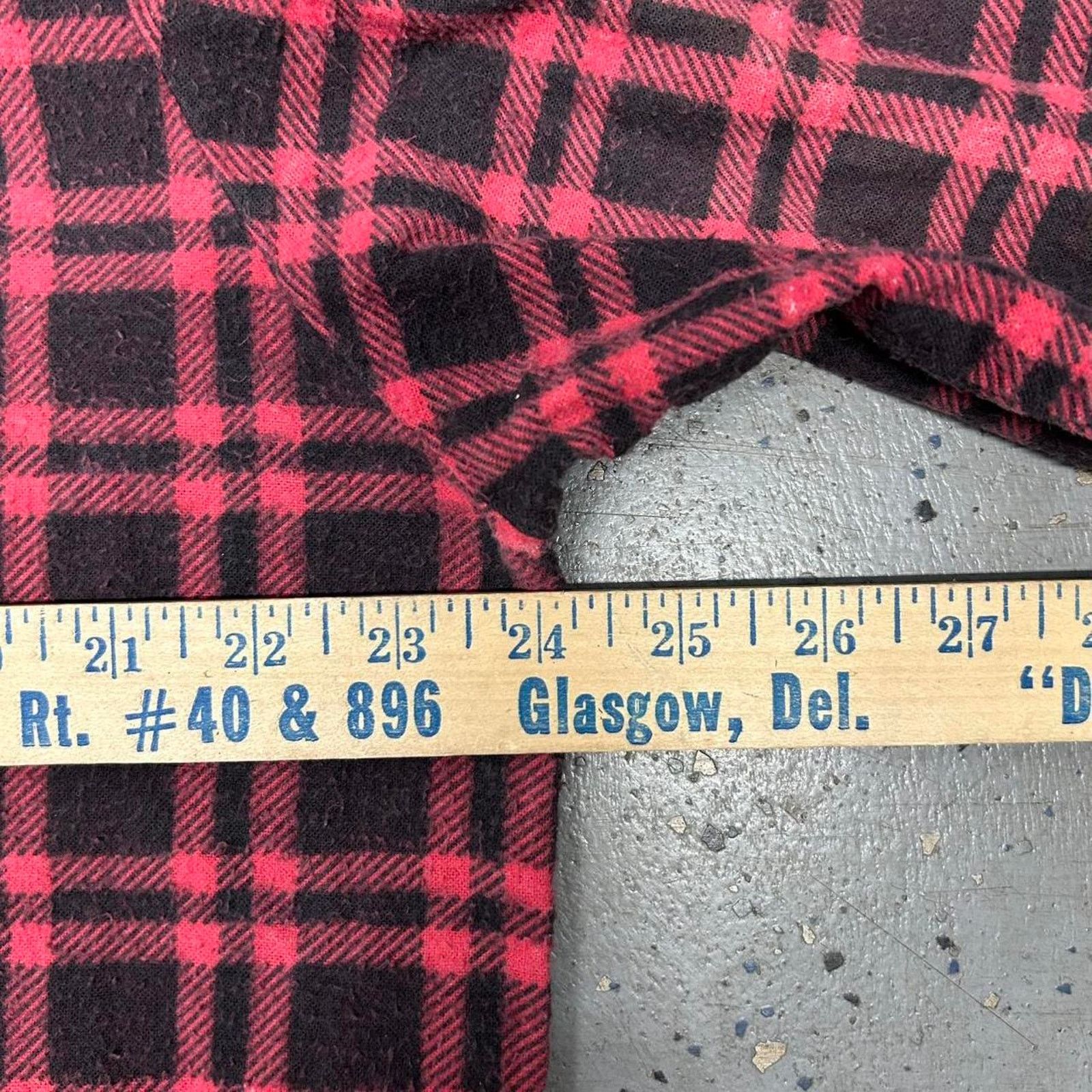 Other 80s vintage Big Yank red and black flannel shirt Size US XL / EU 56 / 4 - 4 Thumbnail