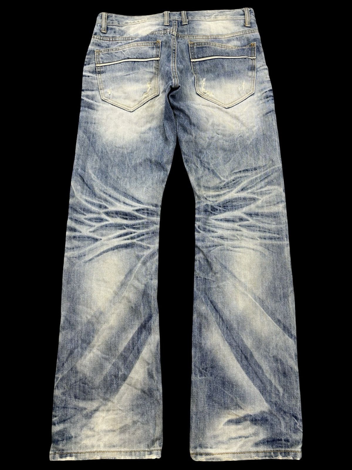 Other 💥Artisanal Fades💥improves Rare Style Distressed Denim F941 Size US 33 - 2 Thumbnail