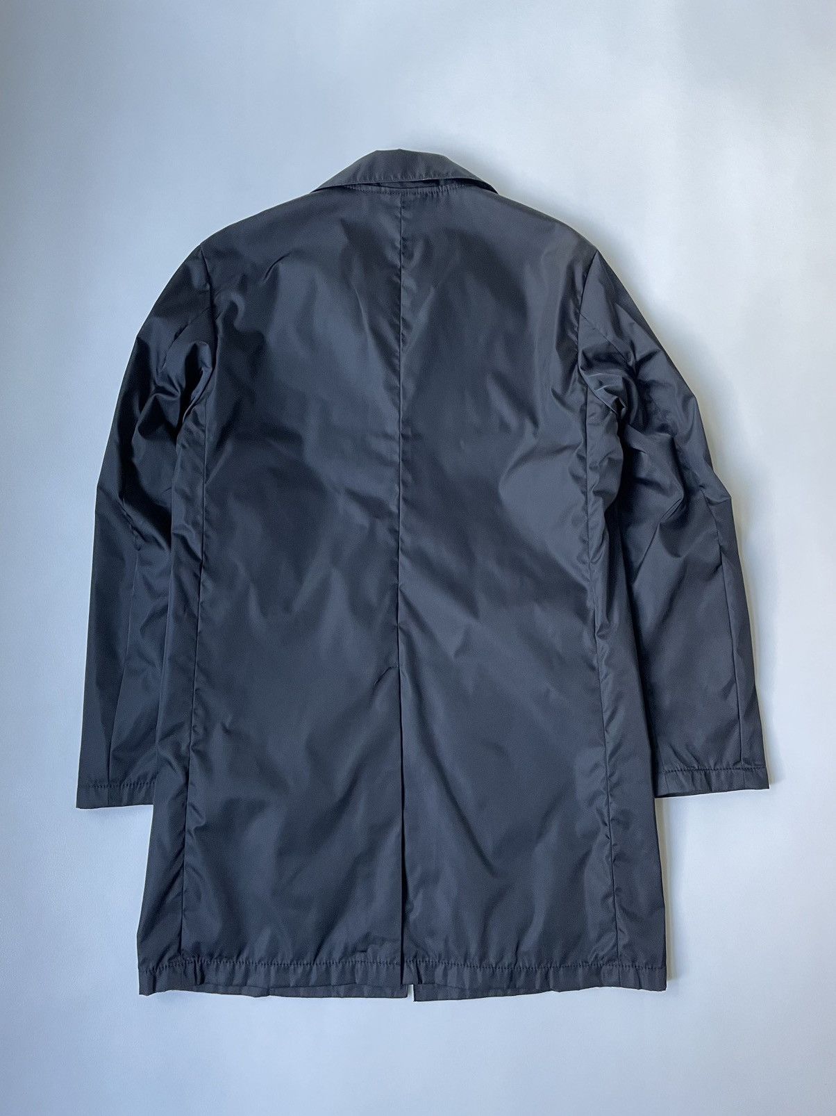 Prada S/S 13 Dark Blue Nylon Mac Size US M / EU 48-50 / 2 - 12 Thumbnail