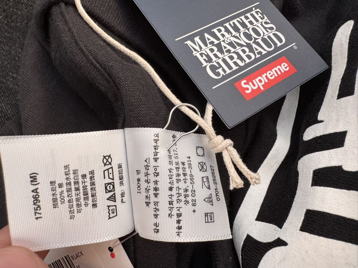 Marithe + Francois Girbaud × Supreme Supreme x Marithe+Francois Girbaud T-Shirt Black Size US M / EU 48-50 / 2 - 5 Thumbnail