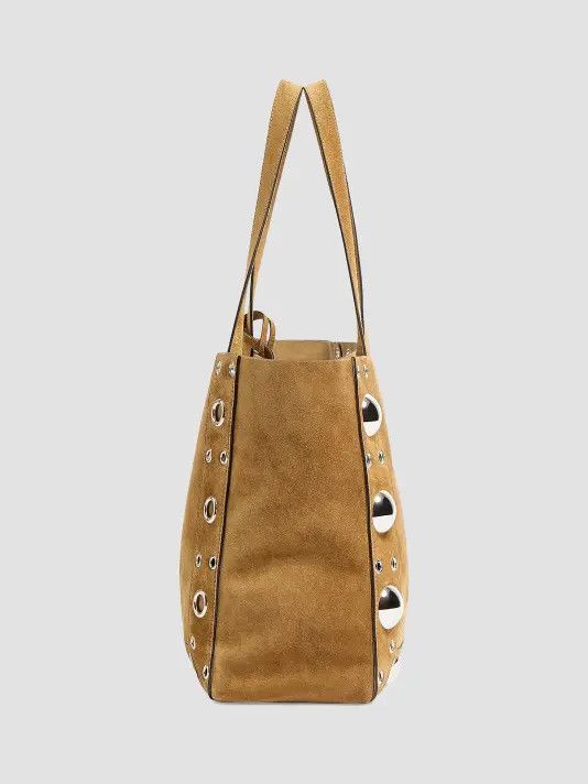 Valentino os11x0926 Size: OS / Medium Nellcôte Suede Shopping Bag Size ONE SIZE - 3 Thumbnail