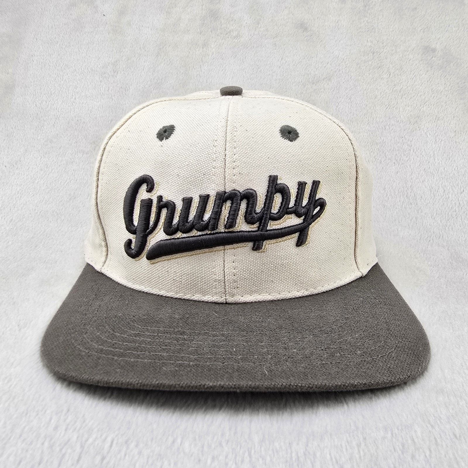 Disney Vintage Disney Store Grumpy Dwarf Hat Strapback Snow White Size ONE SIZE - 1 Thumbnail
