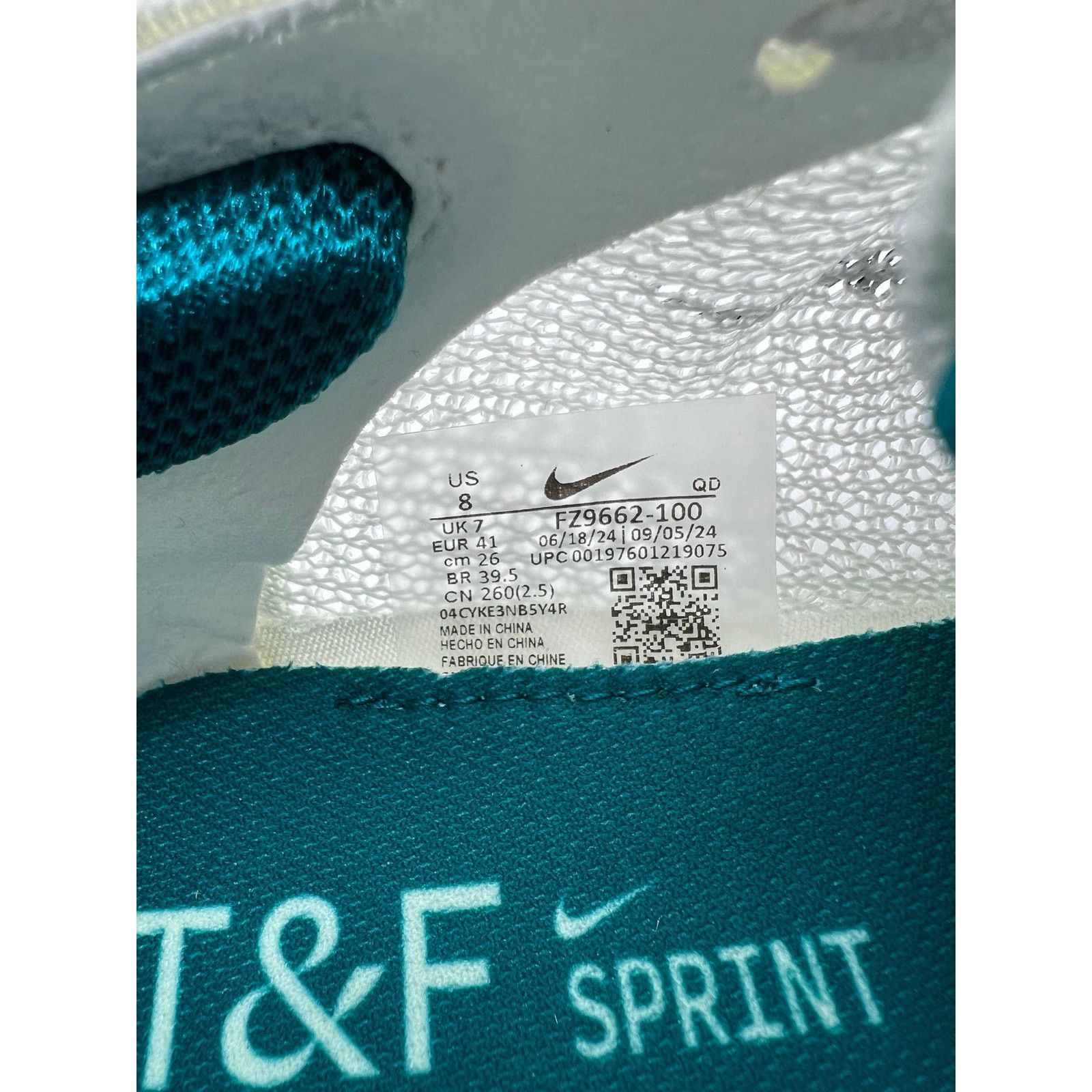 Nike Nike Zoom Superfly Elite 2 “White Bright Spruce” size 8 Size US 8 / EU 41 - 6 Thumbnail