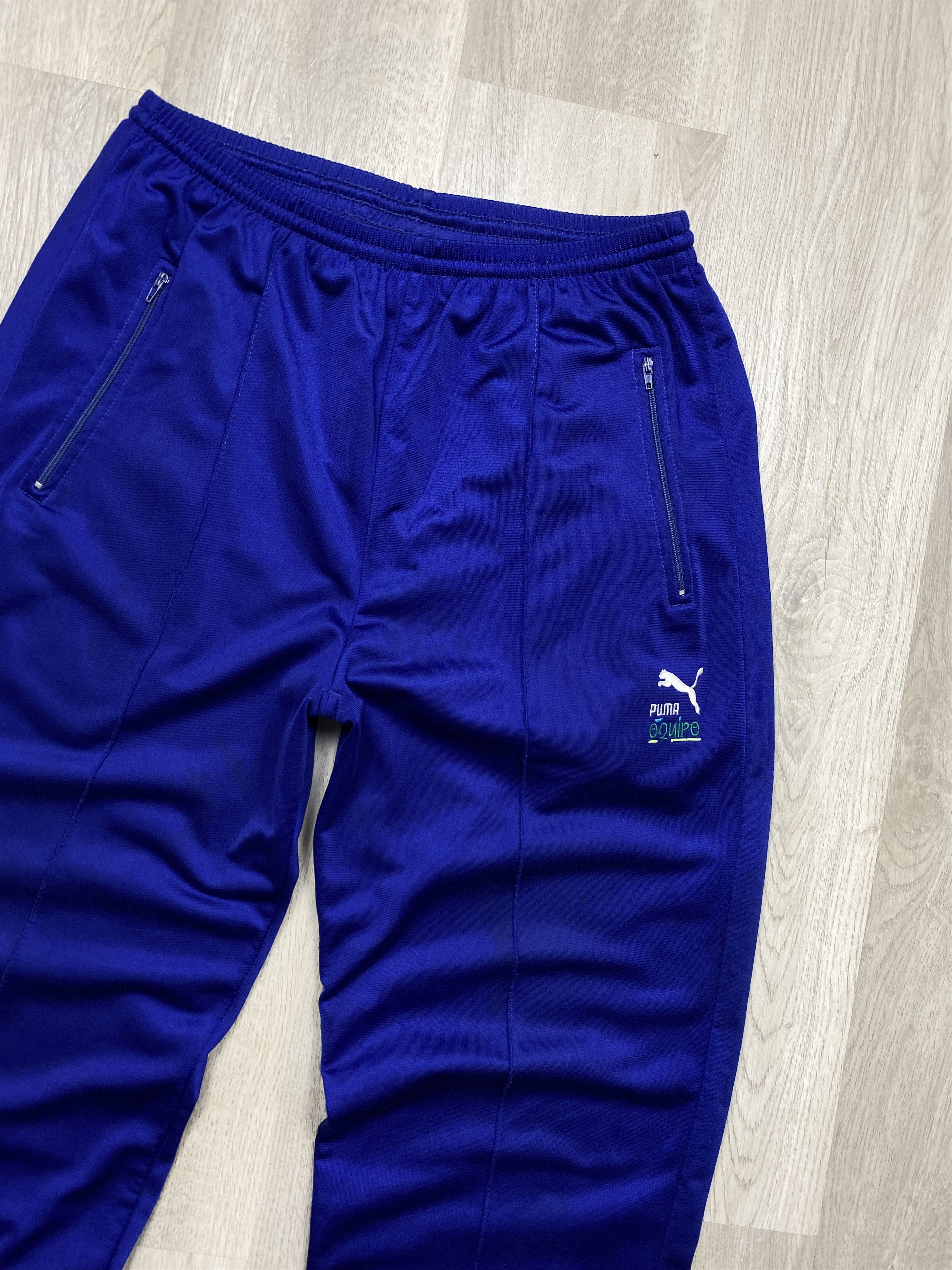 Puma × Vintage Puma Equipe Vintage Mens Pants Y2K Size US 32 / EU 48 - 2 Thumbnail