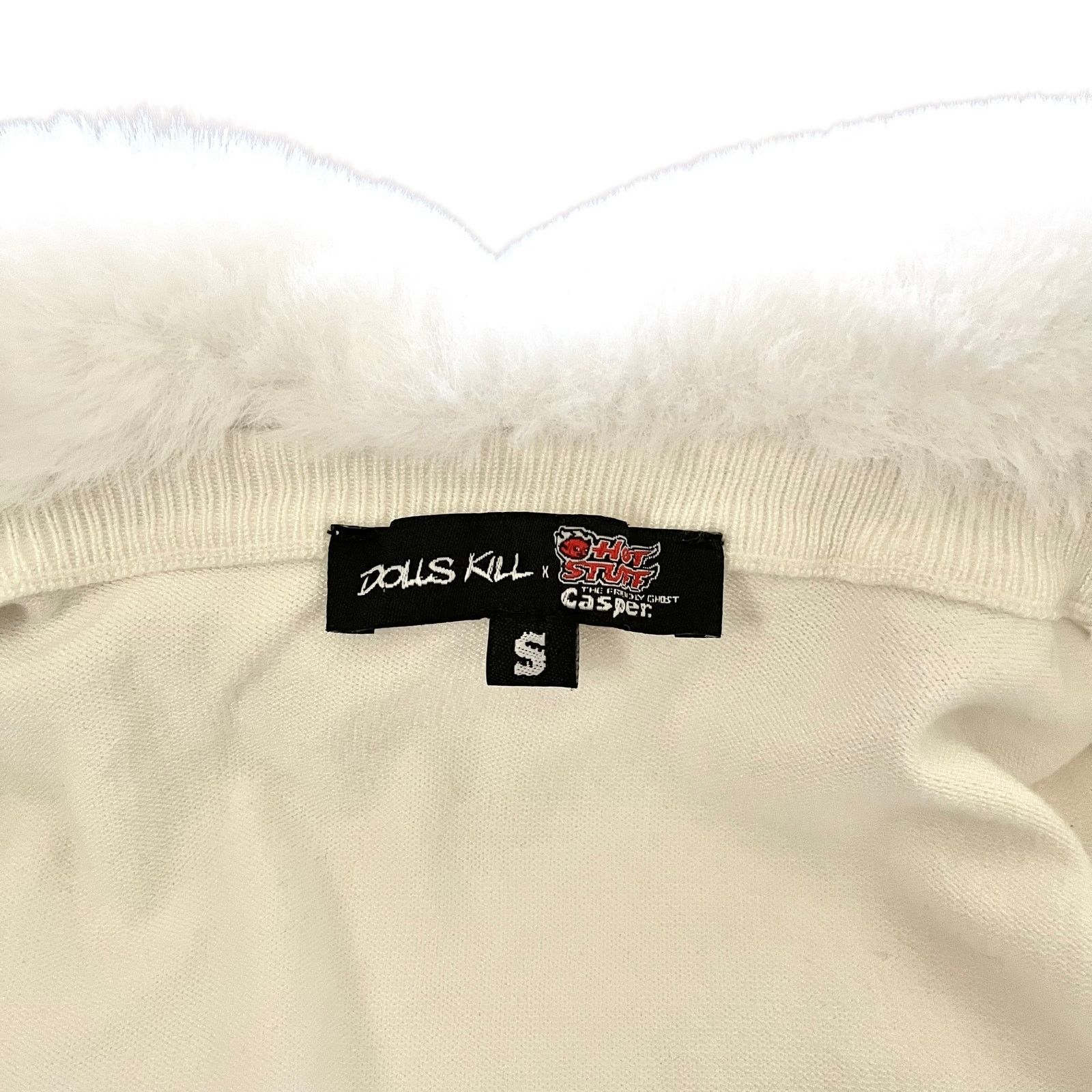 Dolls Kill Dolls Kill x Hot Stuff Casper Friendlier Than Most Cardigan Size S / US 4 / IT 40 - 4 Thumbnail