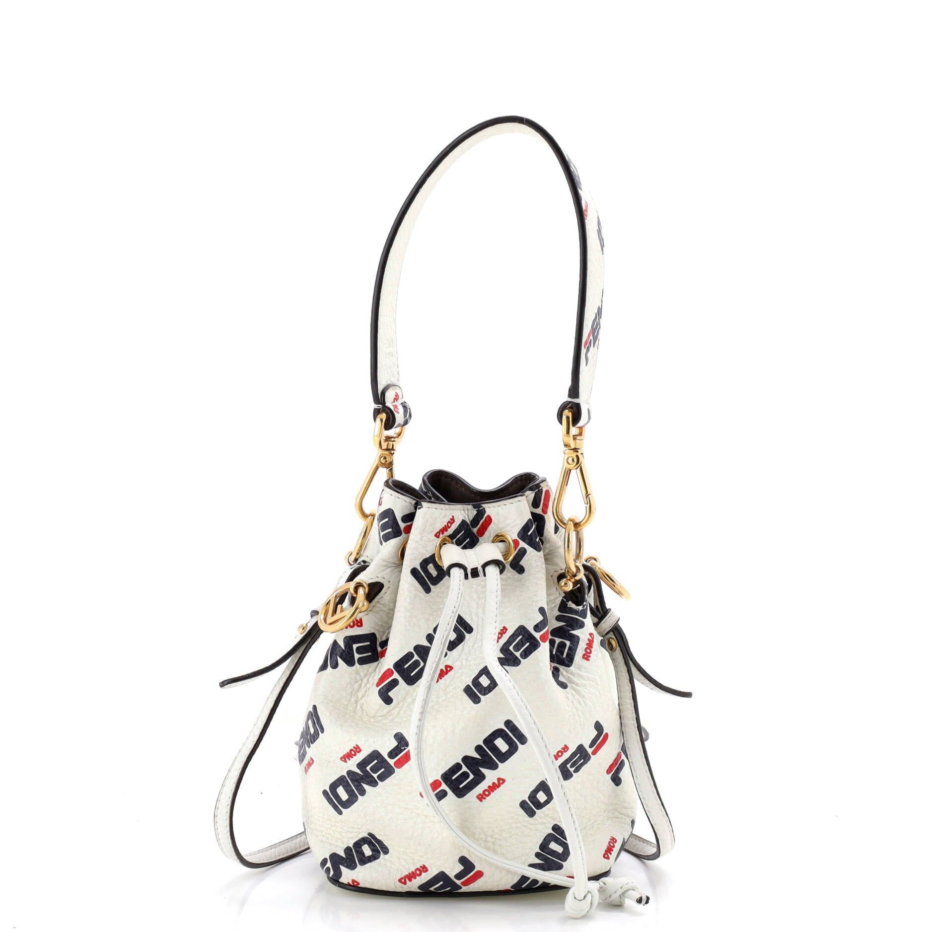 Fendi Mania Logo Mon Tresor Bucket Bag Size ONE SIZE - 1 Thumbnail