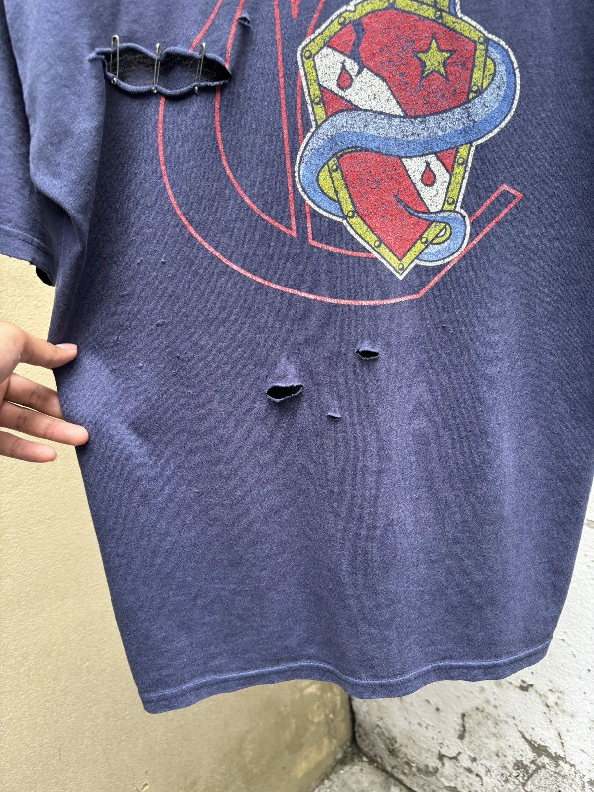 Vintage Faded Thrashed Semper Primus T Shirt Distressed ERD Size US M / EU 48-50 / 2 - 5 Thumbnail
