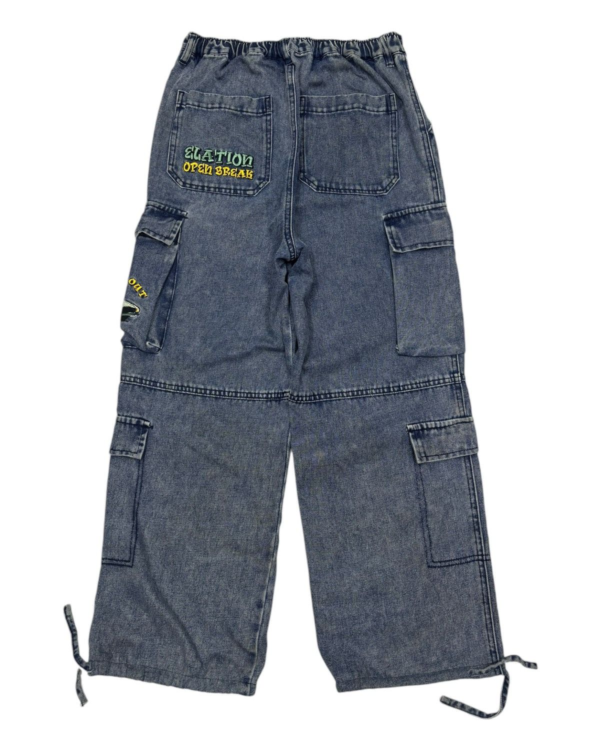 Hysteric Glamour 💥DOPE🔥Chip Clip Baggy Parachute Cargo Pants Jeans Size US 32 / EU 48 - 8 Thumbnail