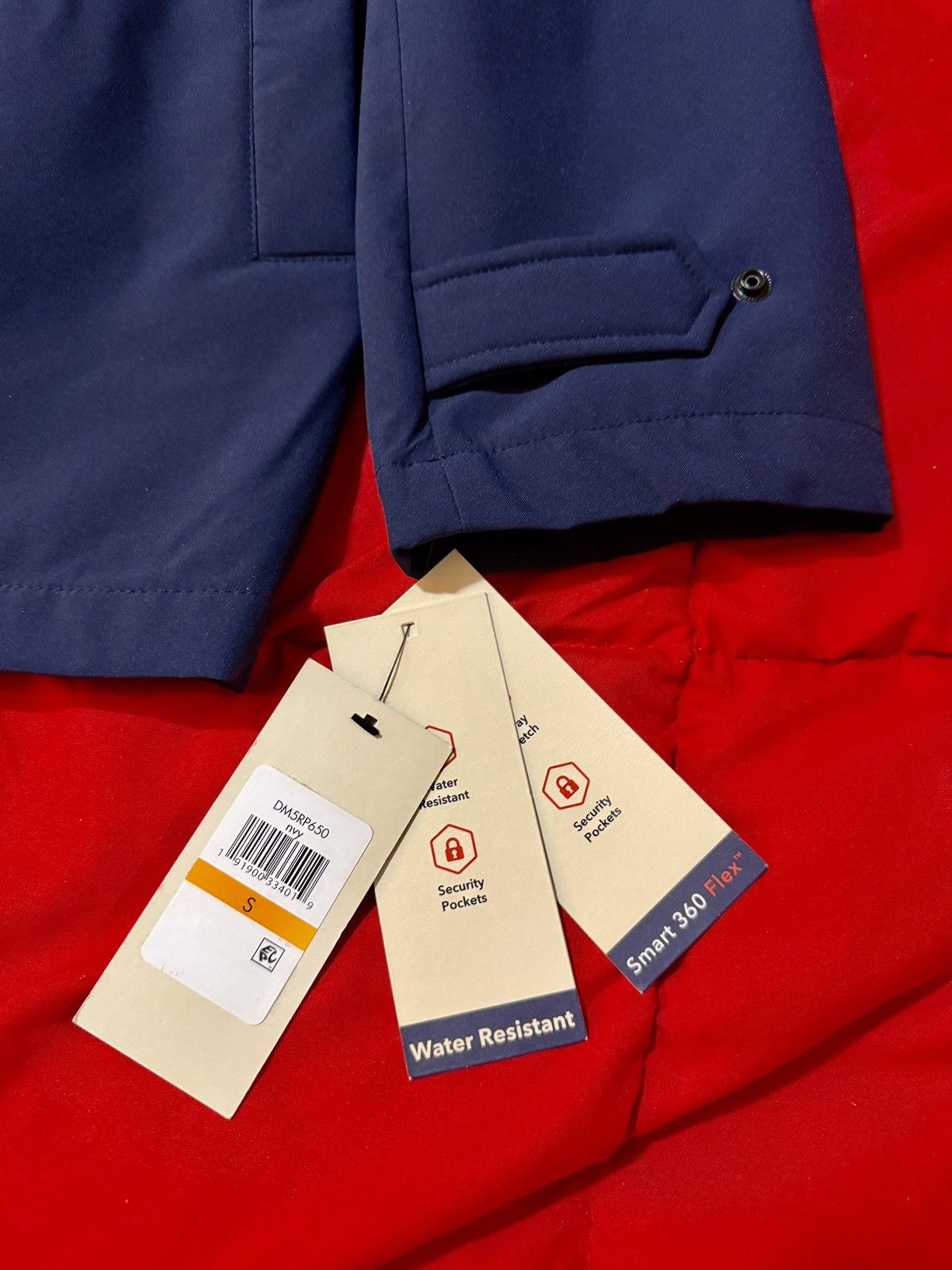 Dockers Dockers Navy Mens Raincoat Jacket size S Size US S / EU 44-46 / 1 - 3 Thumbnail