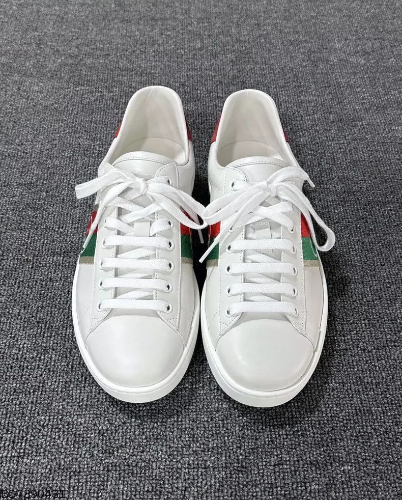 Gucci Double G Stripe White Sneakers by Gucci-2506 Size US 9 / EU 42 - 2 Thumbnail