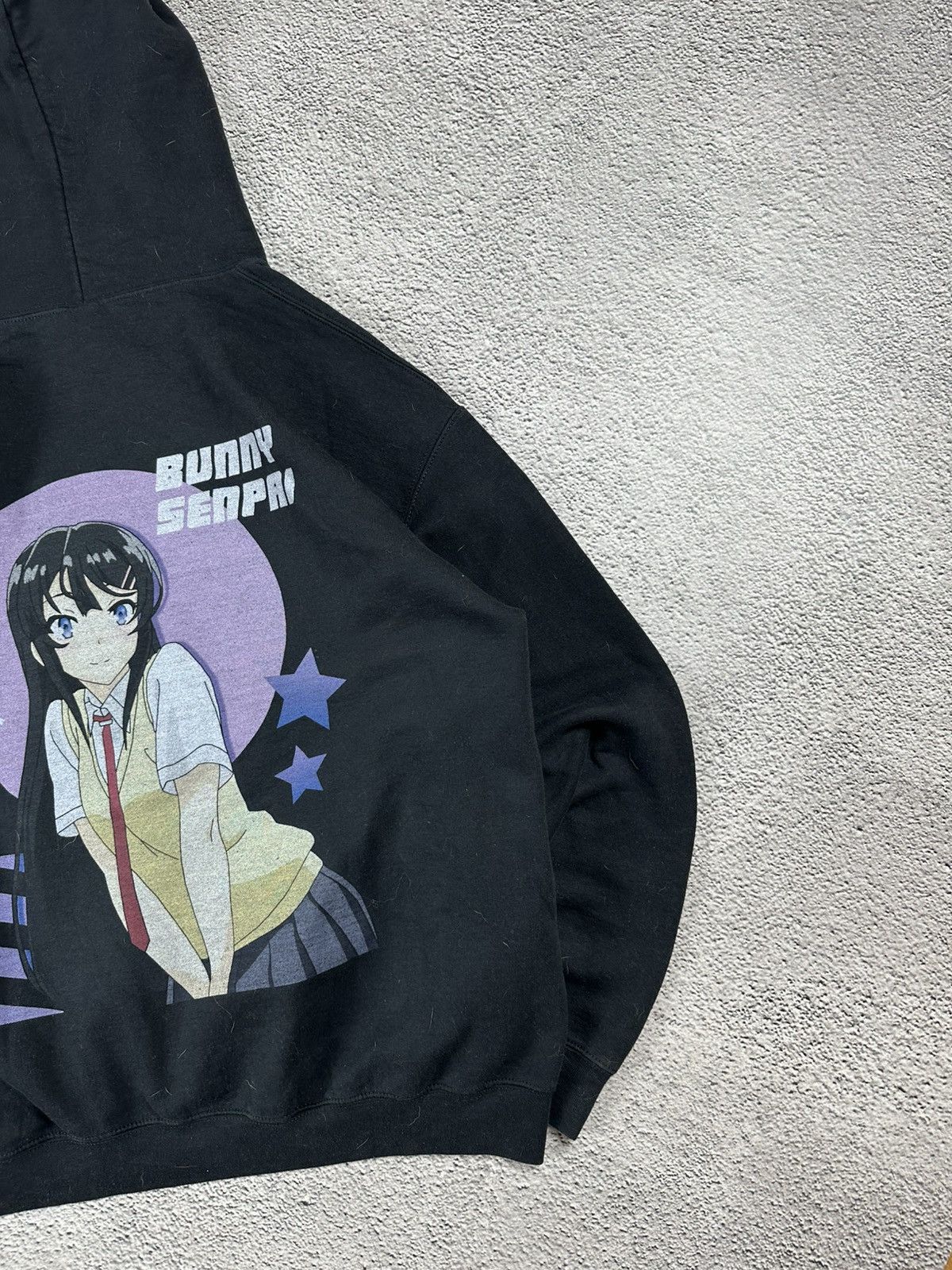 Japanese Brand Boxed Japan Hoodie Bunny Senpai Y2K Faded Style Size US L / EU 52-54 / 3 - 6 Thumbnail