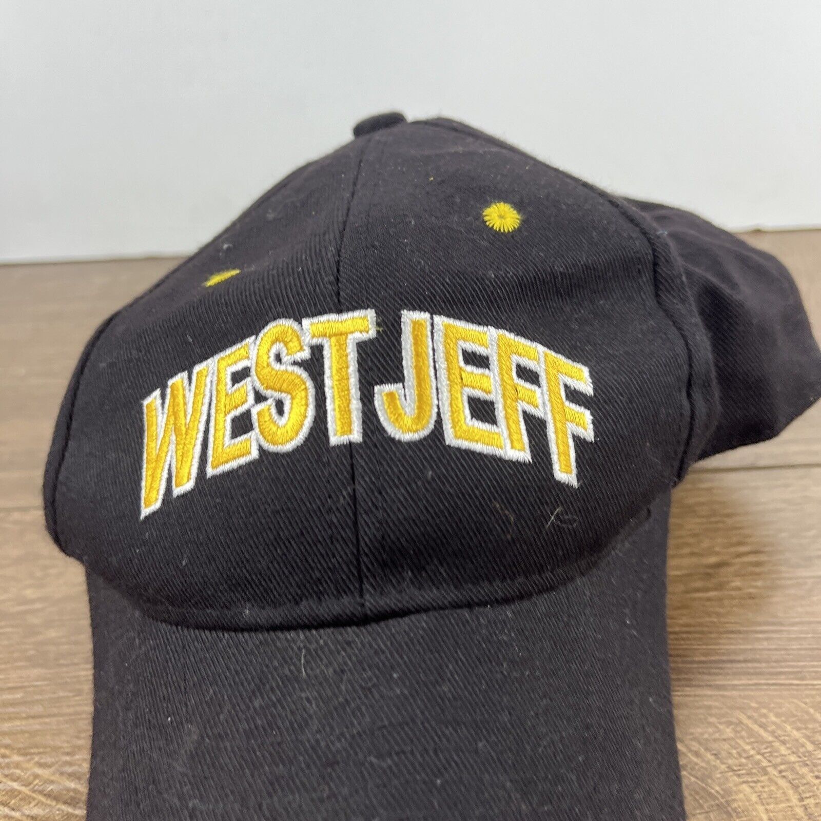 Other West Jefferson Hat West Jeff Black Hat Snapback Adjustable A Size ONE SIZE - 7 Thumbnail