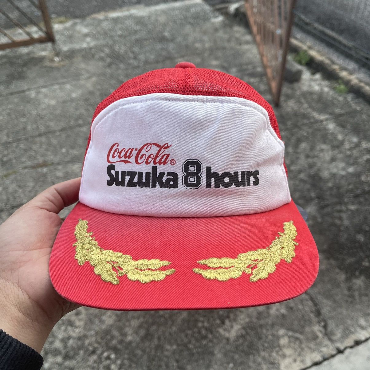 Vintage Vintage Coca-Cola Suzuka 8 Hours Racing Trucker Hat JDM Size ONE SIZE - 1 Thumbnail