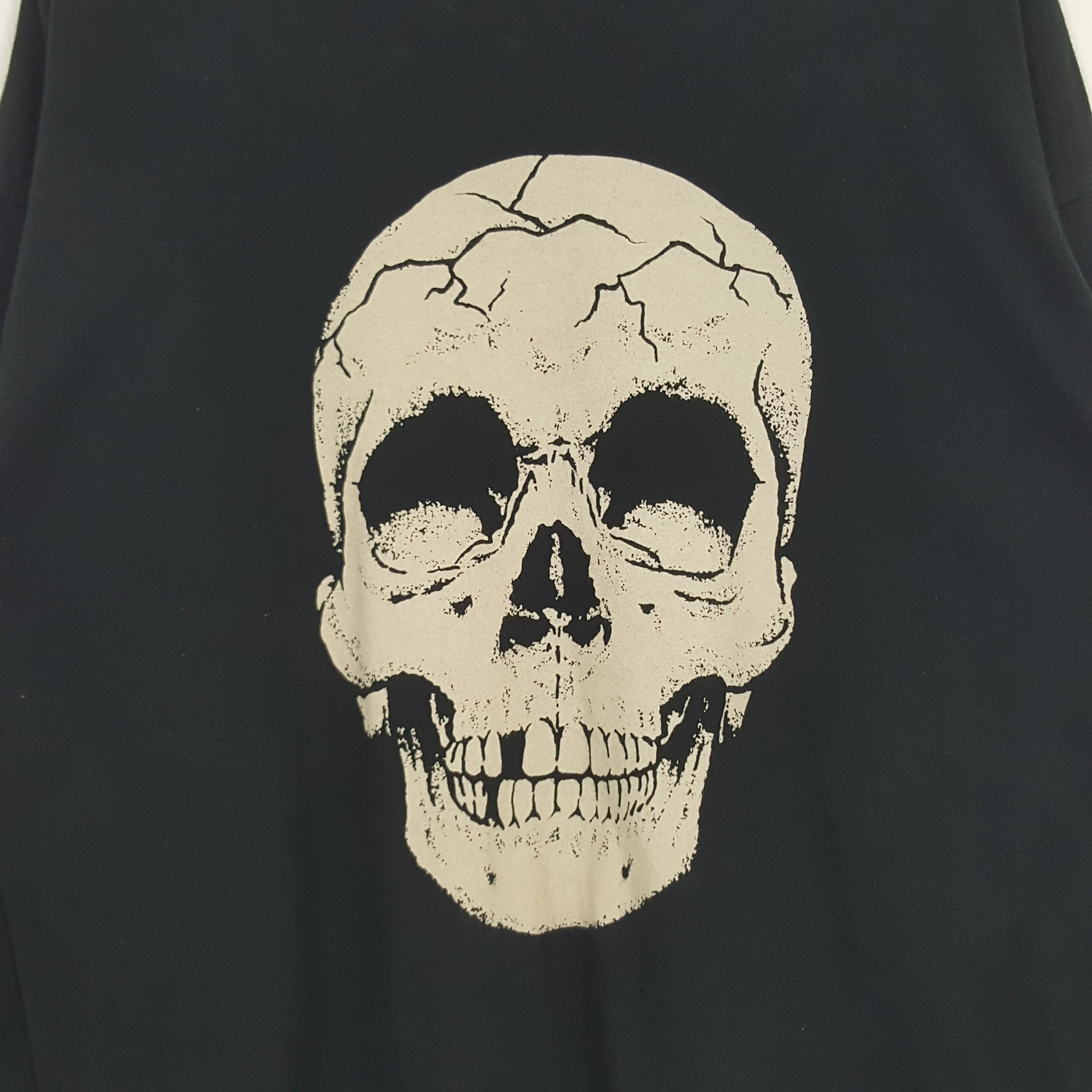 Vintage Hysteric Glamour Japanese Brand Skull Punk Tshirt