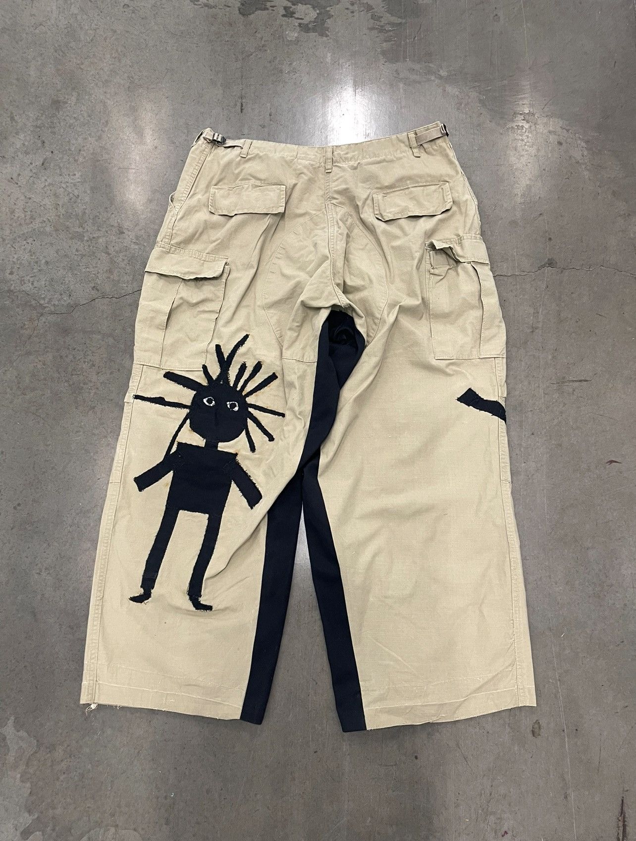 Other Bluesin’s “Grounded Warrior” Paratrooper Khaki Cargo Pants Size US 38 / EU 54 - 2 Thumbnail
