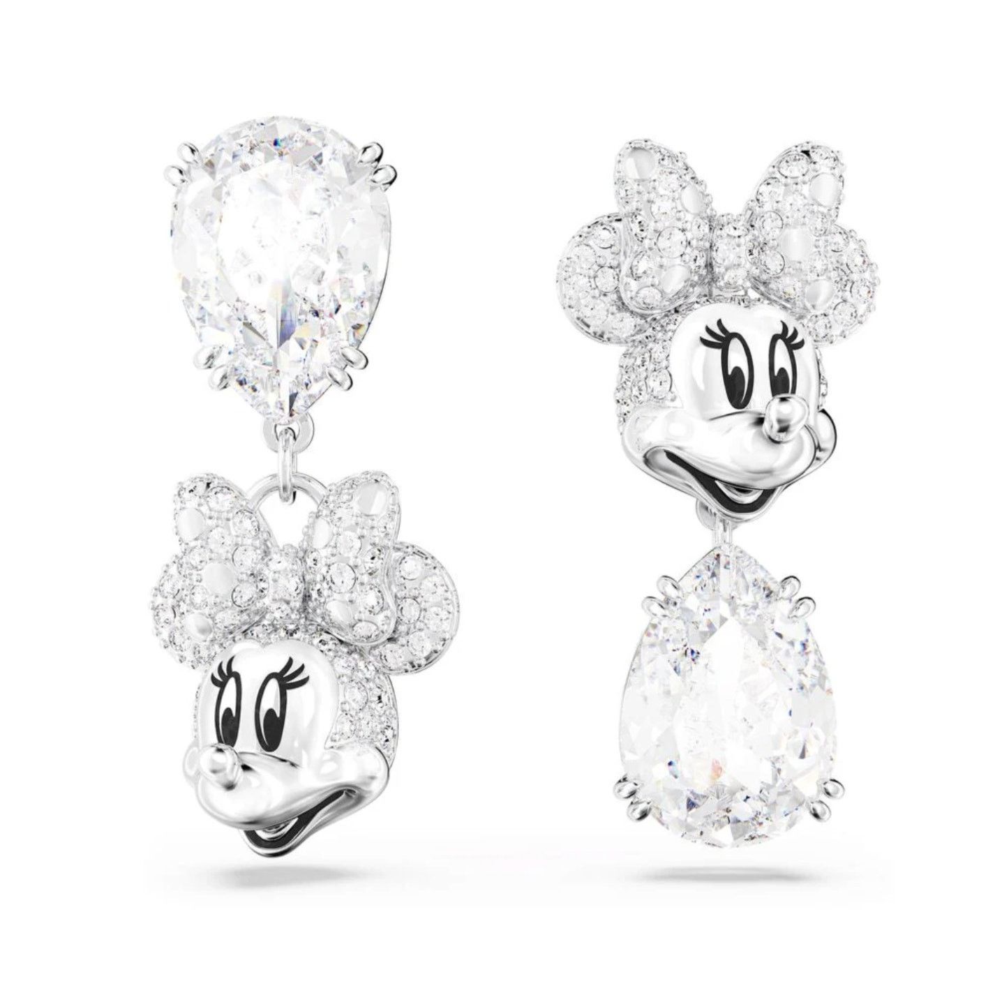 Swarovski Swarovski 100 Years Disney Minnie Mouse drop earrings Size ONE SIZE - 2 Thumbnail