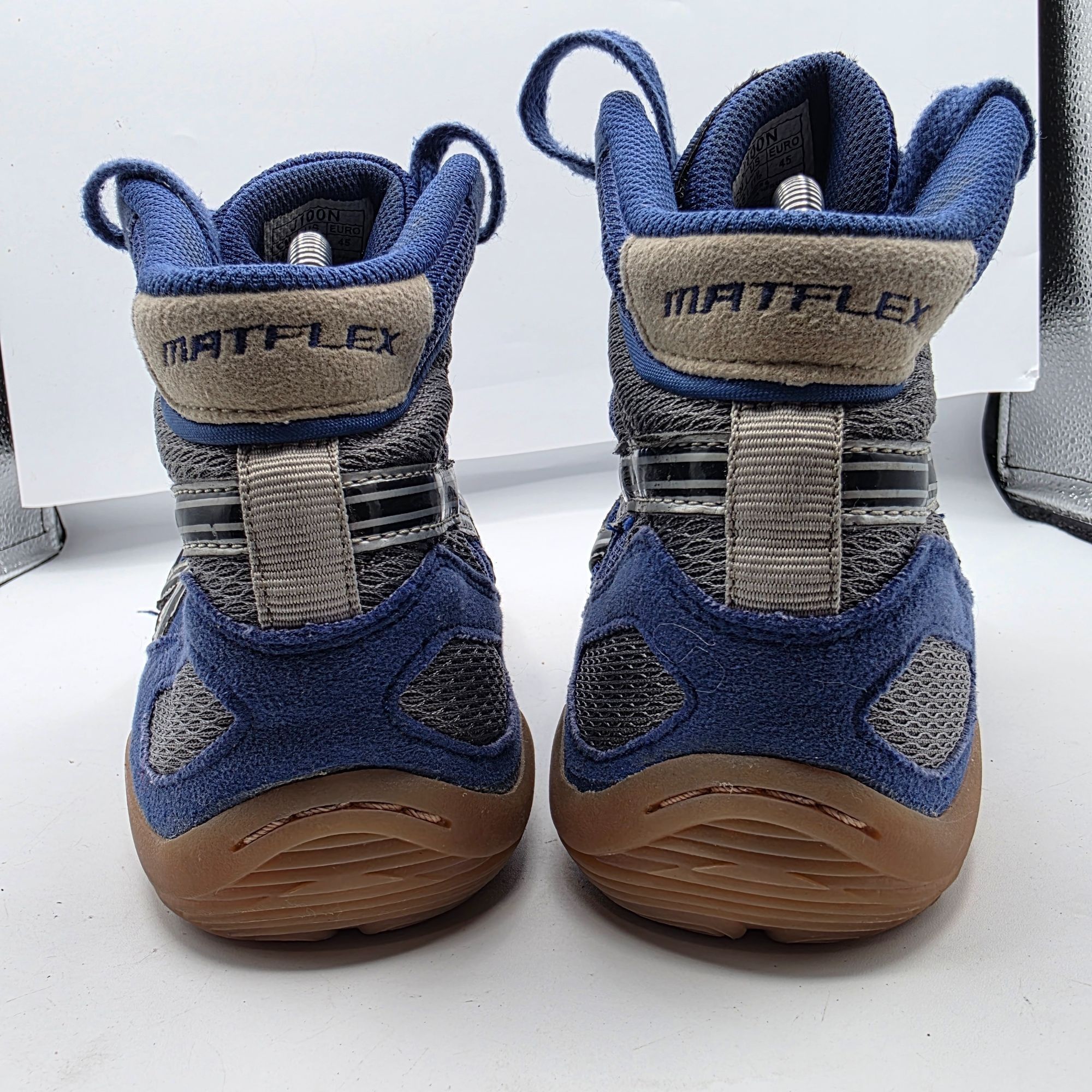 Asics Asics Matflex Mens Wrestling Shoes Size 11.5 Blue Breathable Size US 11.5 / EU 44-45 - 5 Thumbnail