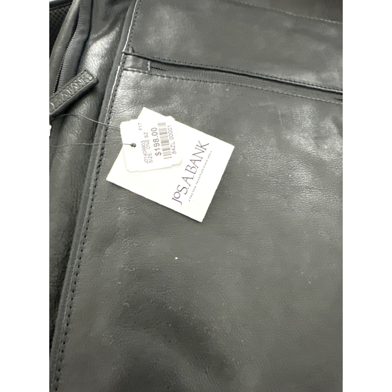Jos. A. Bank JOS. A. BANK Brown Leather Commuter Laptop Backpack Large Business Unisex Size ONE SIZE - 7 Thumbnail
