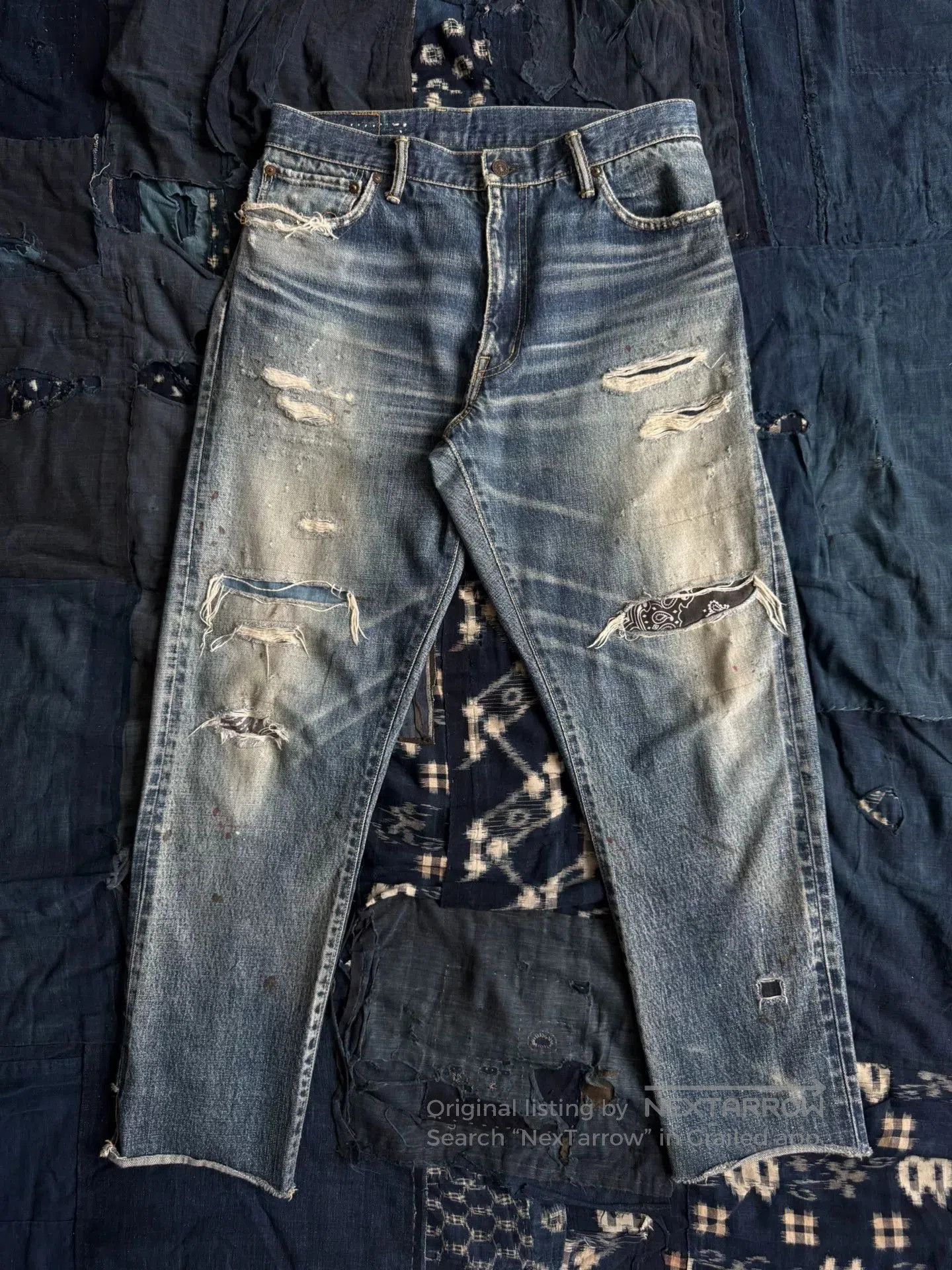 Visvim visvim journeyman pants with bandana print. Size US 32 / EU 48 - 1 Thumbnail