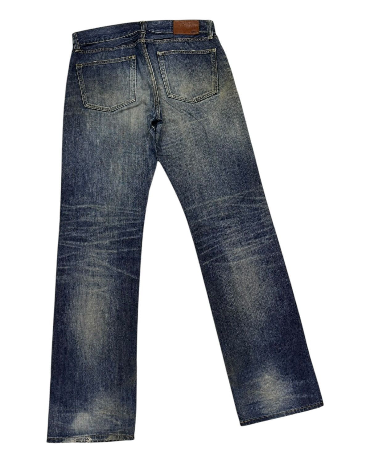 Undercover × Uniqlo DISTRESSED DENIM S002 UNIQLO FADED DISTRESS DENIM JEANS Size US 33 - 4 Thumbnail