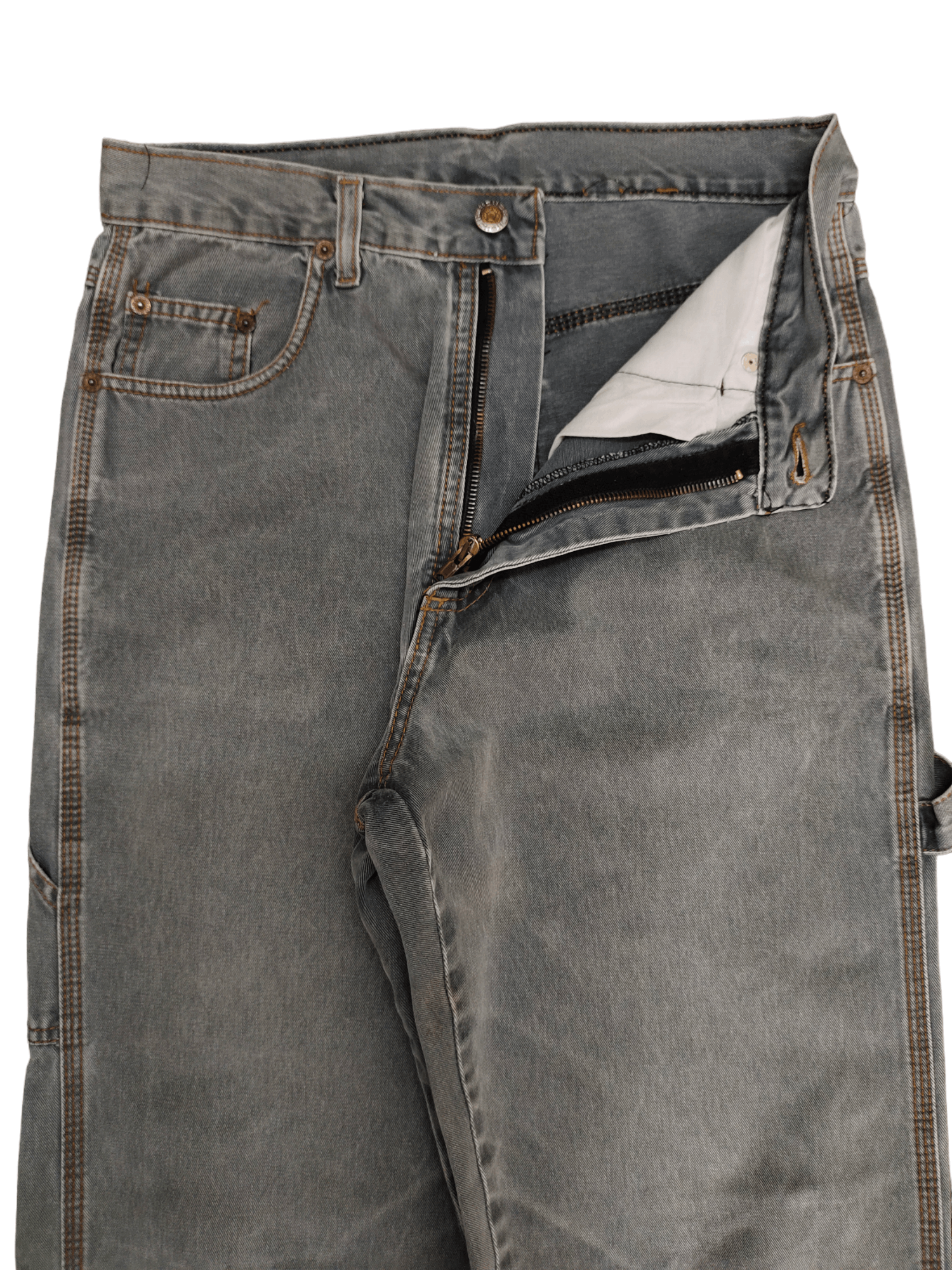 Beams Plus × Engineered Garments Vintage Carpenter Made In UK Jeans Orslow 45rpm Style Size US 28 / EU 44 - 15 Thumbnail