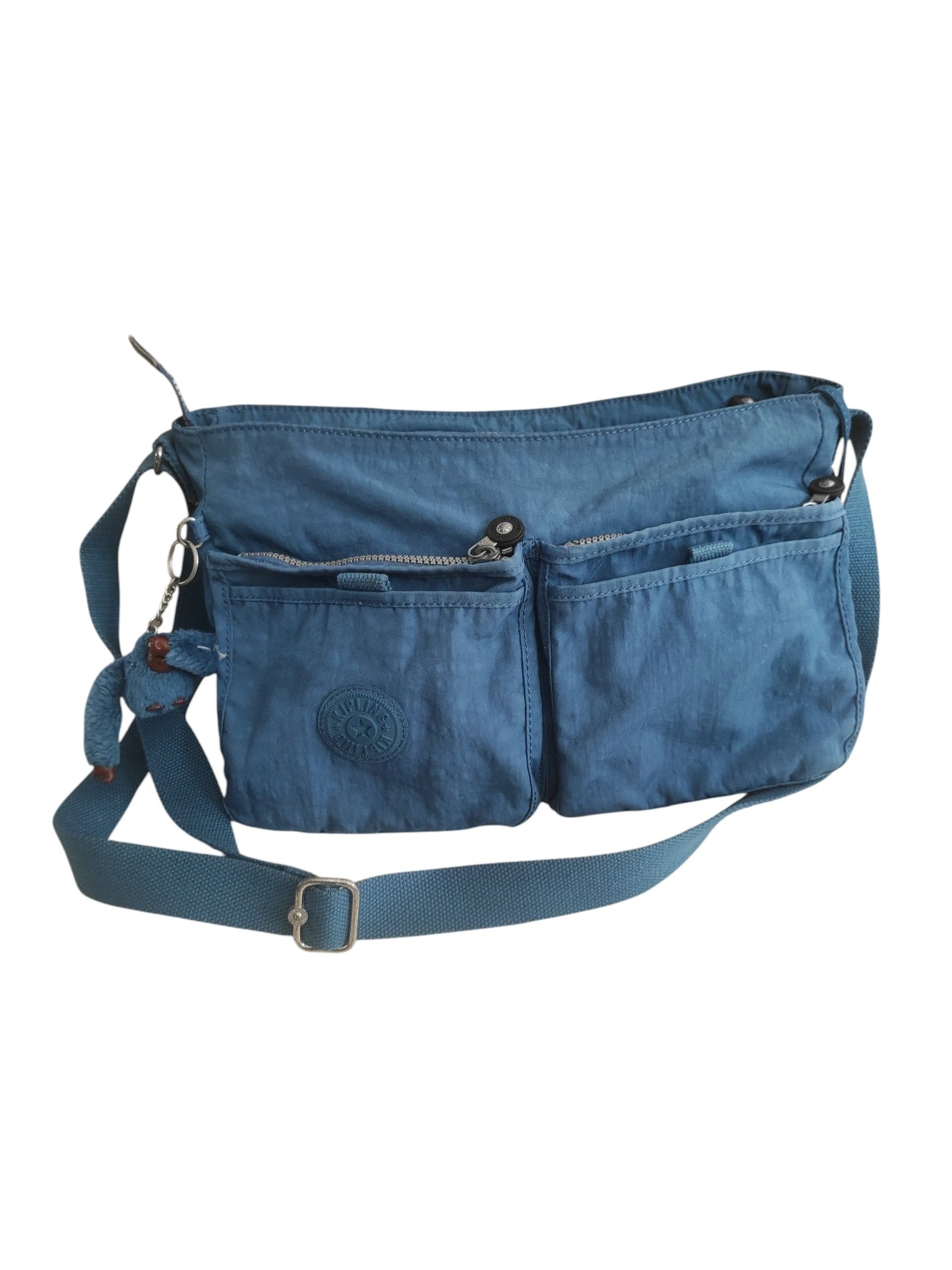 Other Kipling Shoulder Bag Women Havana Blue Multi Pockets Size ONE SIZE - 1 Thumbnail