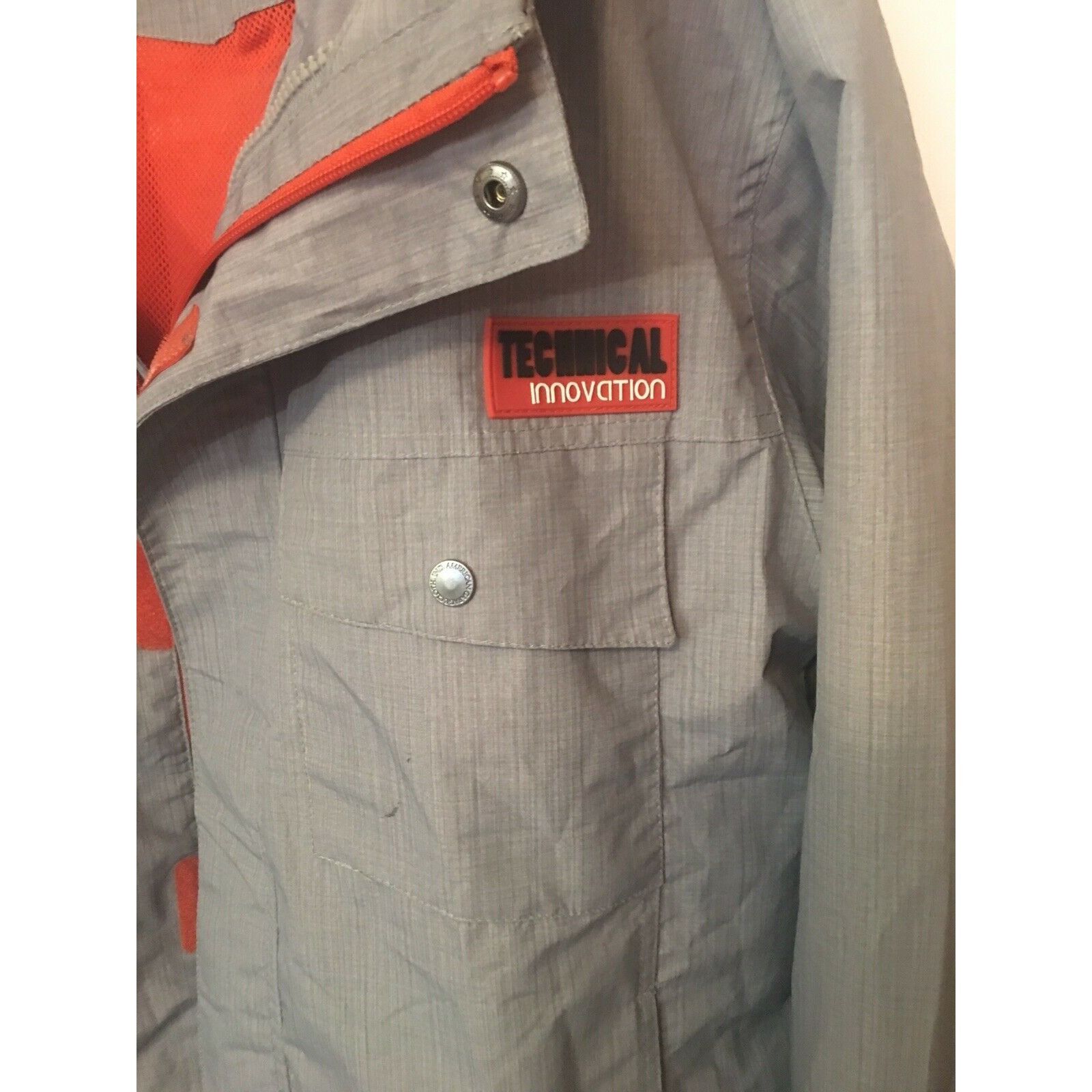 Other Identic Jacket Full Zip Gray Sz M 48/50 Men Hooded Jacket Size US M / EU 48-50 / 2 - 2 Thumbnail