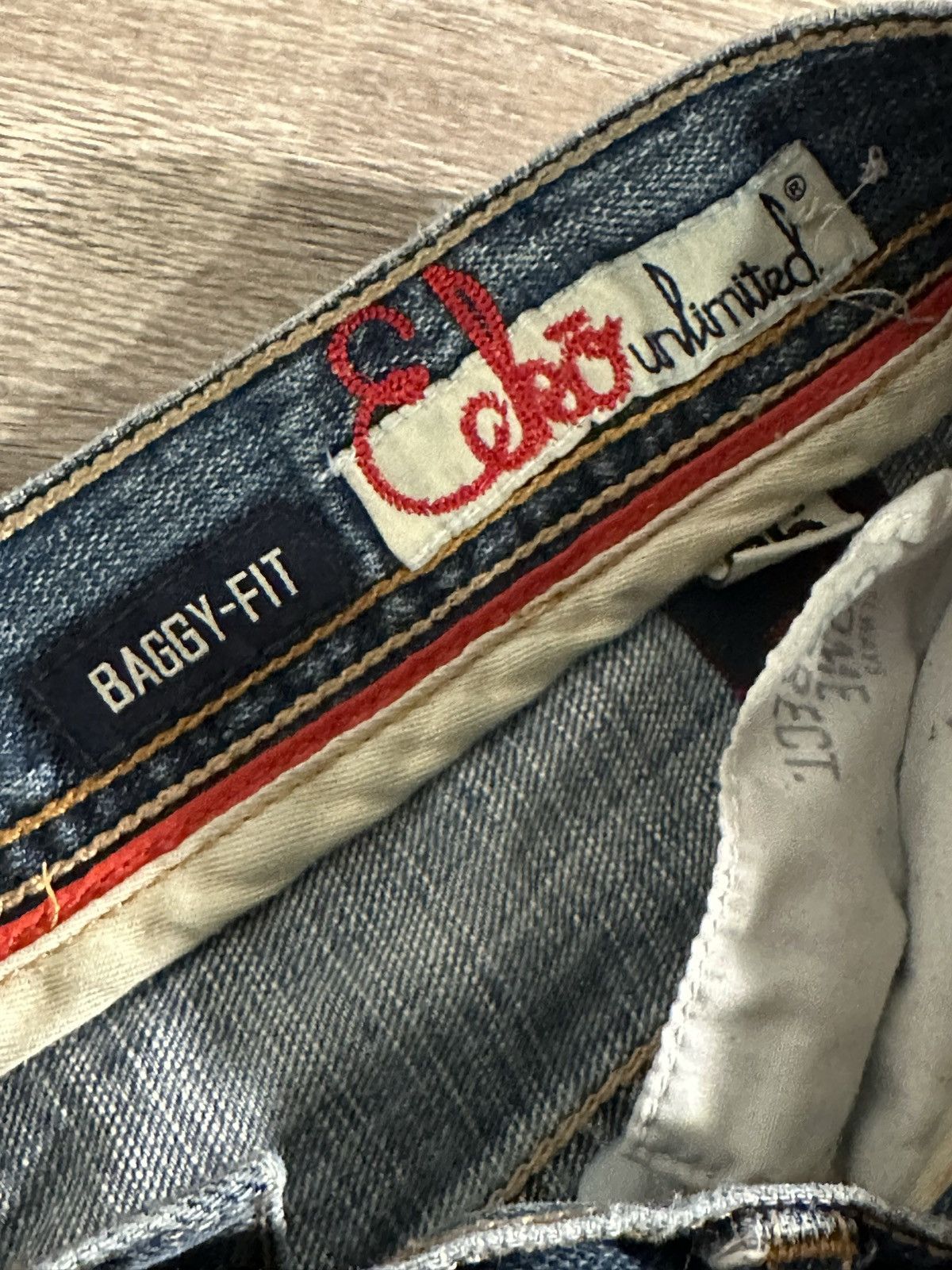 Ecko Unltd. RARE Ecko Unltd Jeans Baggy Fit Blue Wide Leg Skater 36 JNCO Size US 36 / EU 52 - 2 Thumbnail