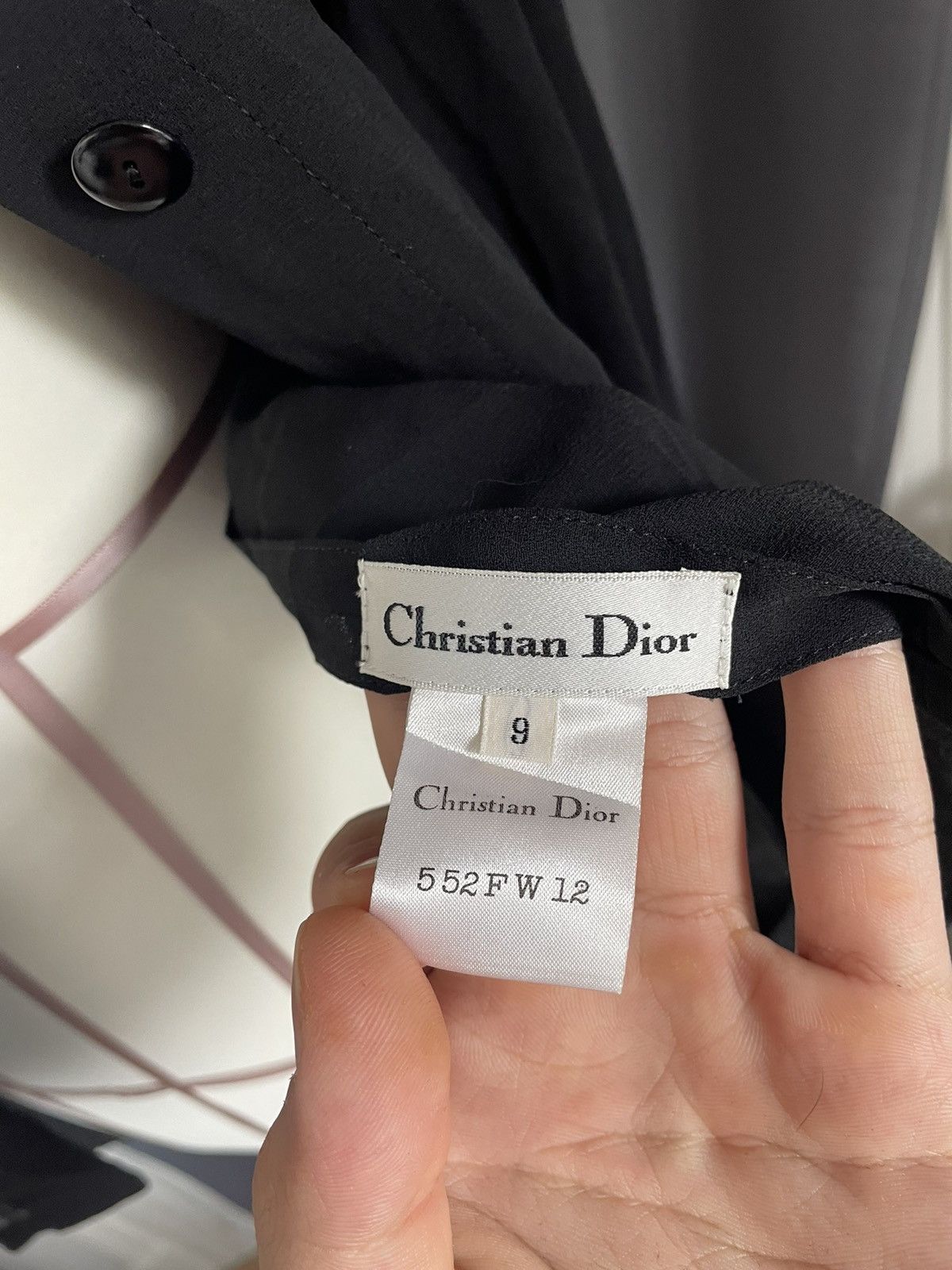 Dior Christian Dior FW12 Blouse Japan Size XS / US 0-2 / IT 36-38 - 5 Thumbnail