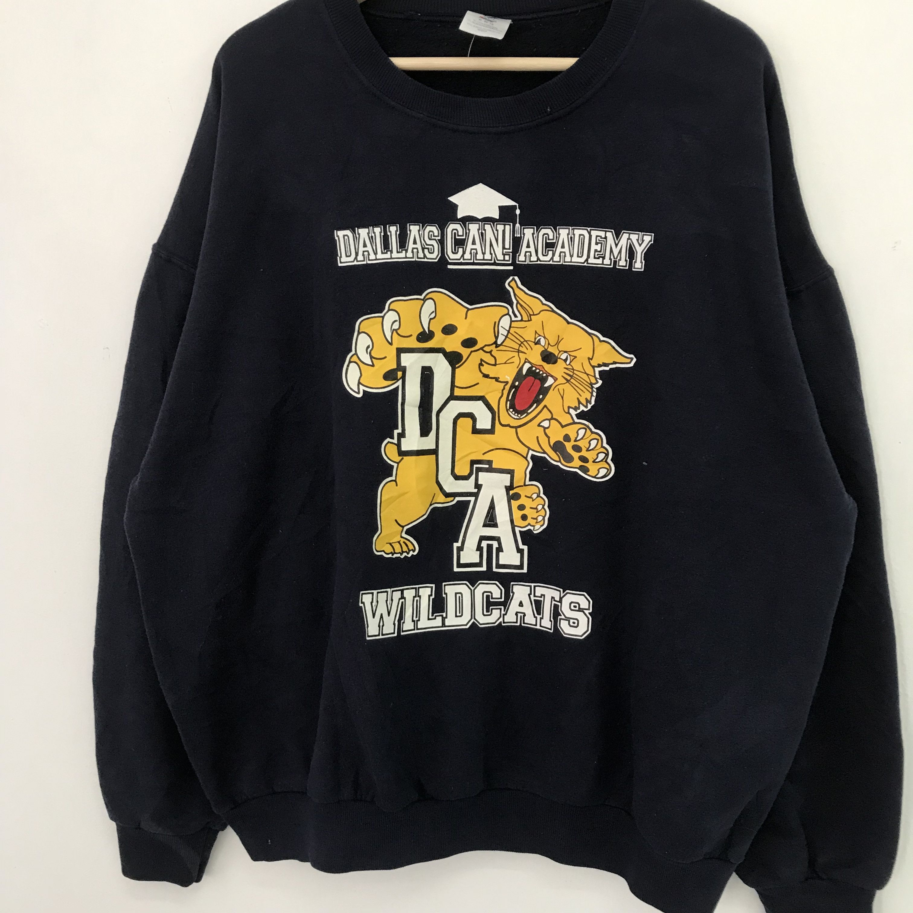 Vintage Vintage Dallas Academy Wildcats Blue - 487 Size US XL / EU 56 / 4 - 3 Thumbnail