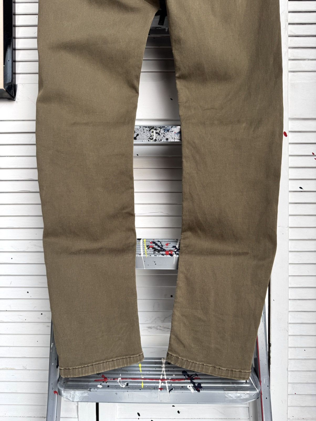 Diesel Diesel Jogg Jeans Thommer CB-NE Olive Khaki Slim Fit Stretch Size US 32 / EU 48 - 12 Thumbnail
