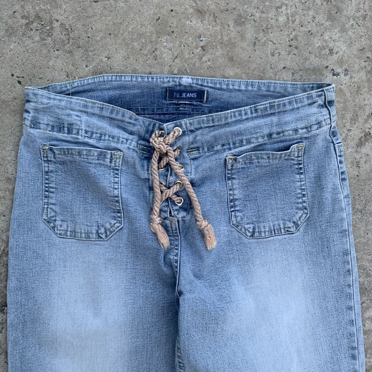 Hypebeast Vintage Japanese Style NL Jeans With A Bud Y2K 00s USA Size 36" / US 14 / IT 50 - 7 Thumbnail