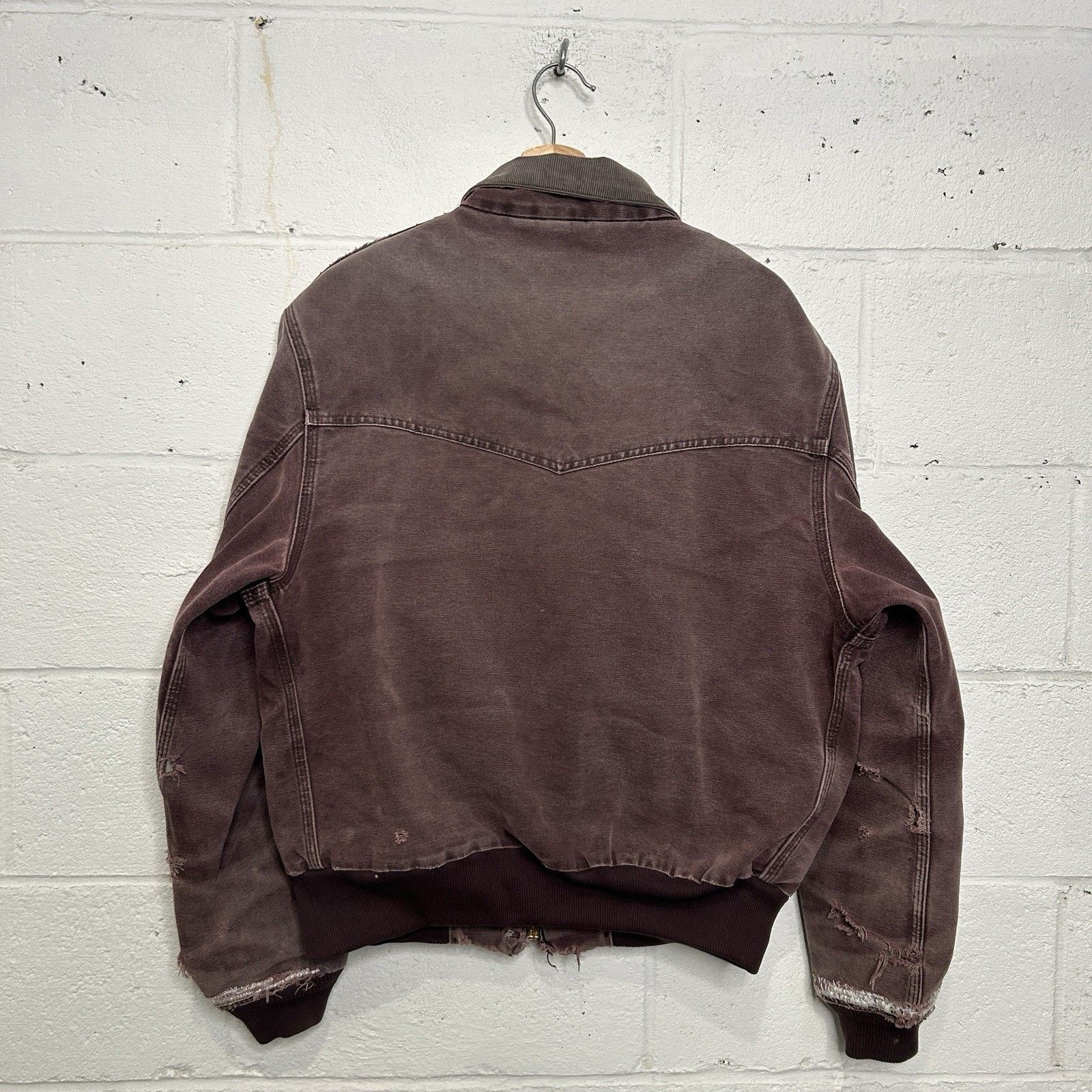 Carhartt Vintage Carhartt Quilted Santa Fe Jacket “Burgundy” J14 BRG Size US L / EU 52-54 / 3 - 2 Thumbnail
