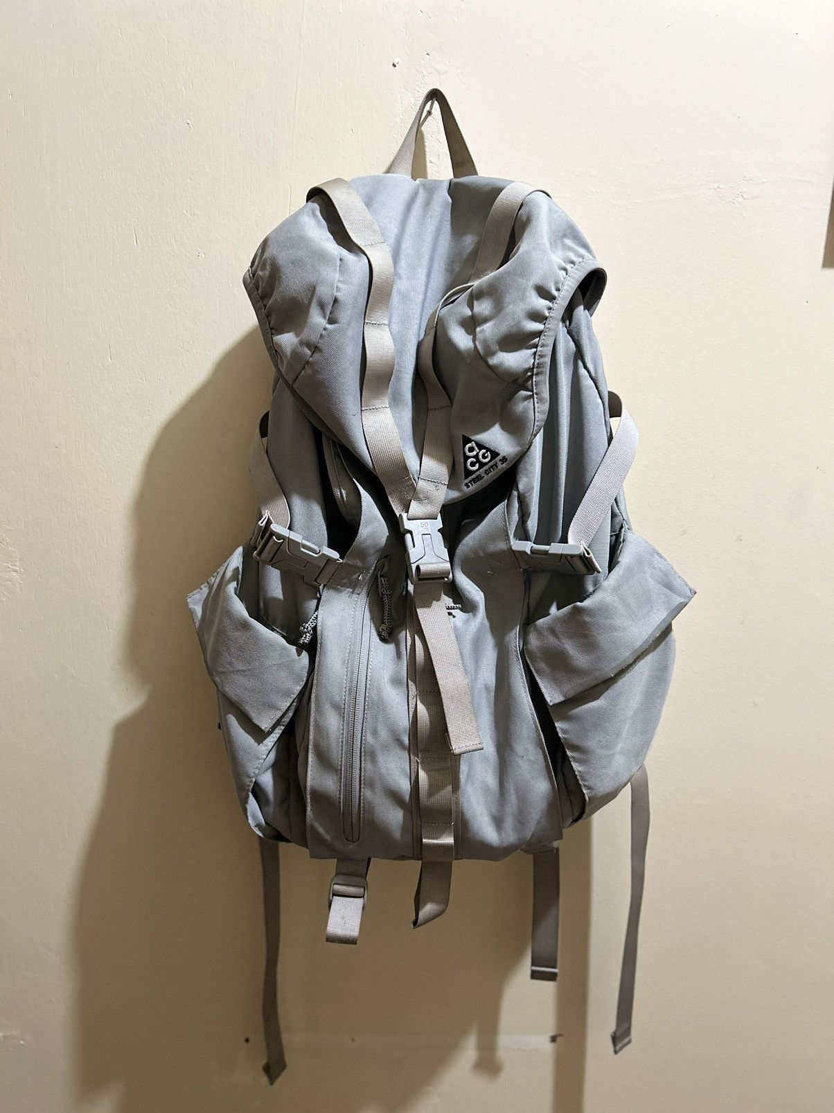 Vintage Nike ACG steel city 35 backpack Grailed